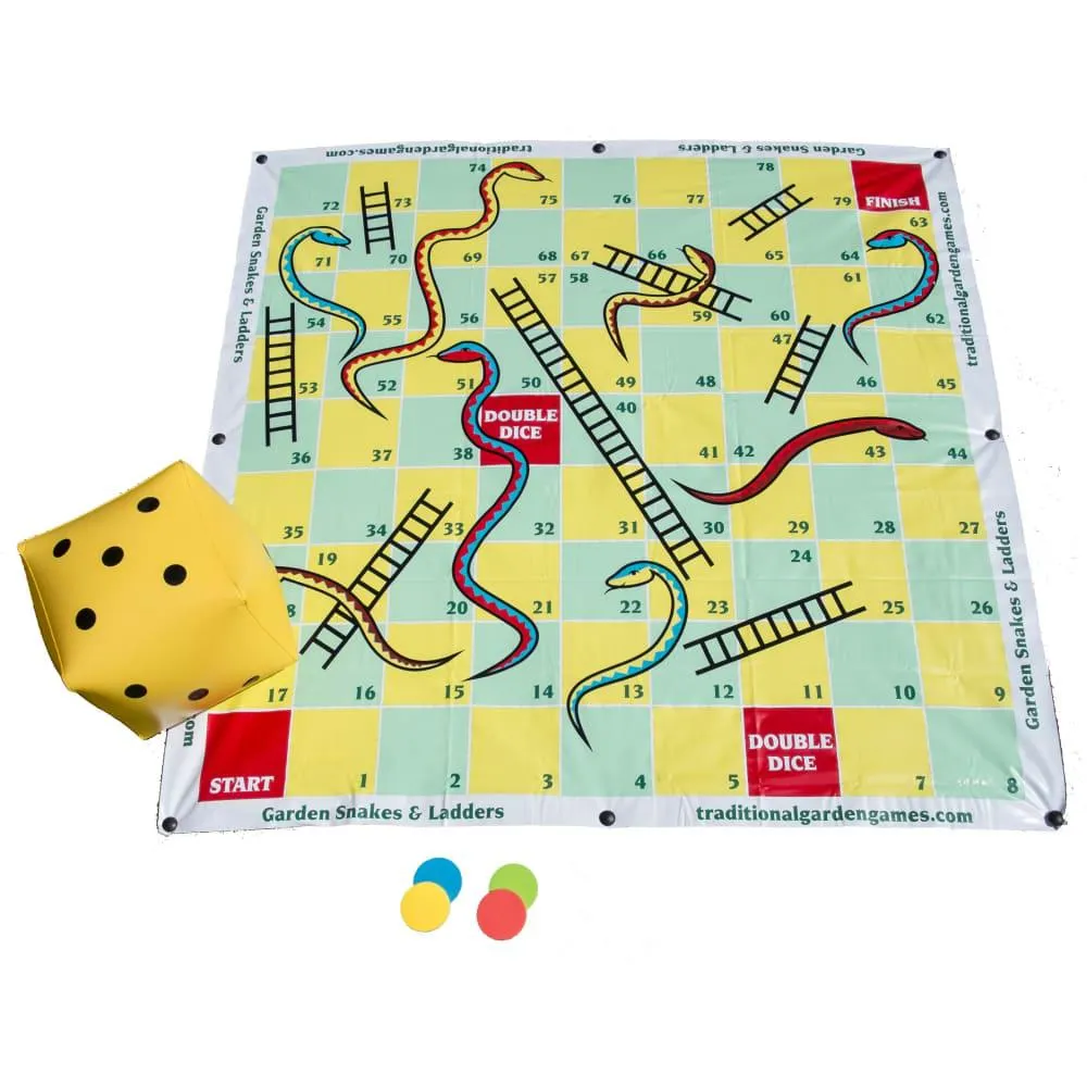 Garden Snakes & Ladders 2m x 2m