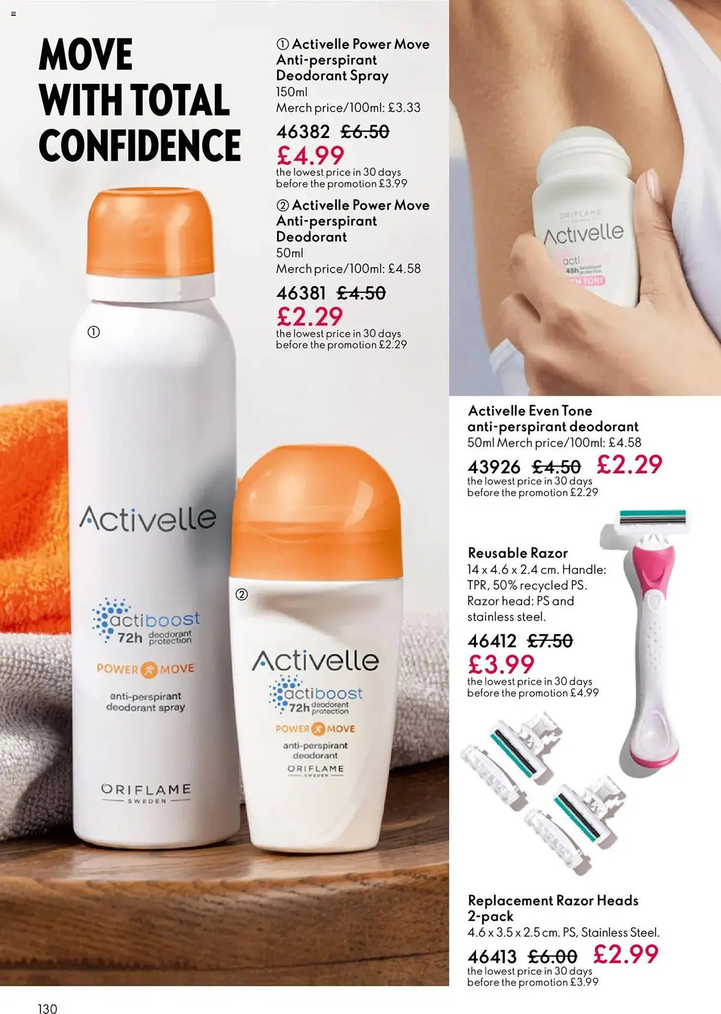Oriflame leaflet from 11 September to 1 October 2025 - Catalogue Page 130