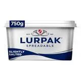 Lurpak Slightly Salted Spreadable 750g
