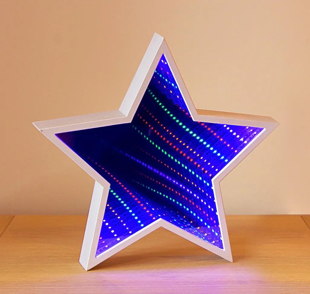 Star Infinity Mirror Light