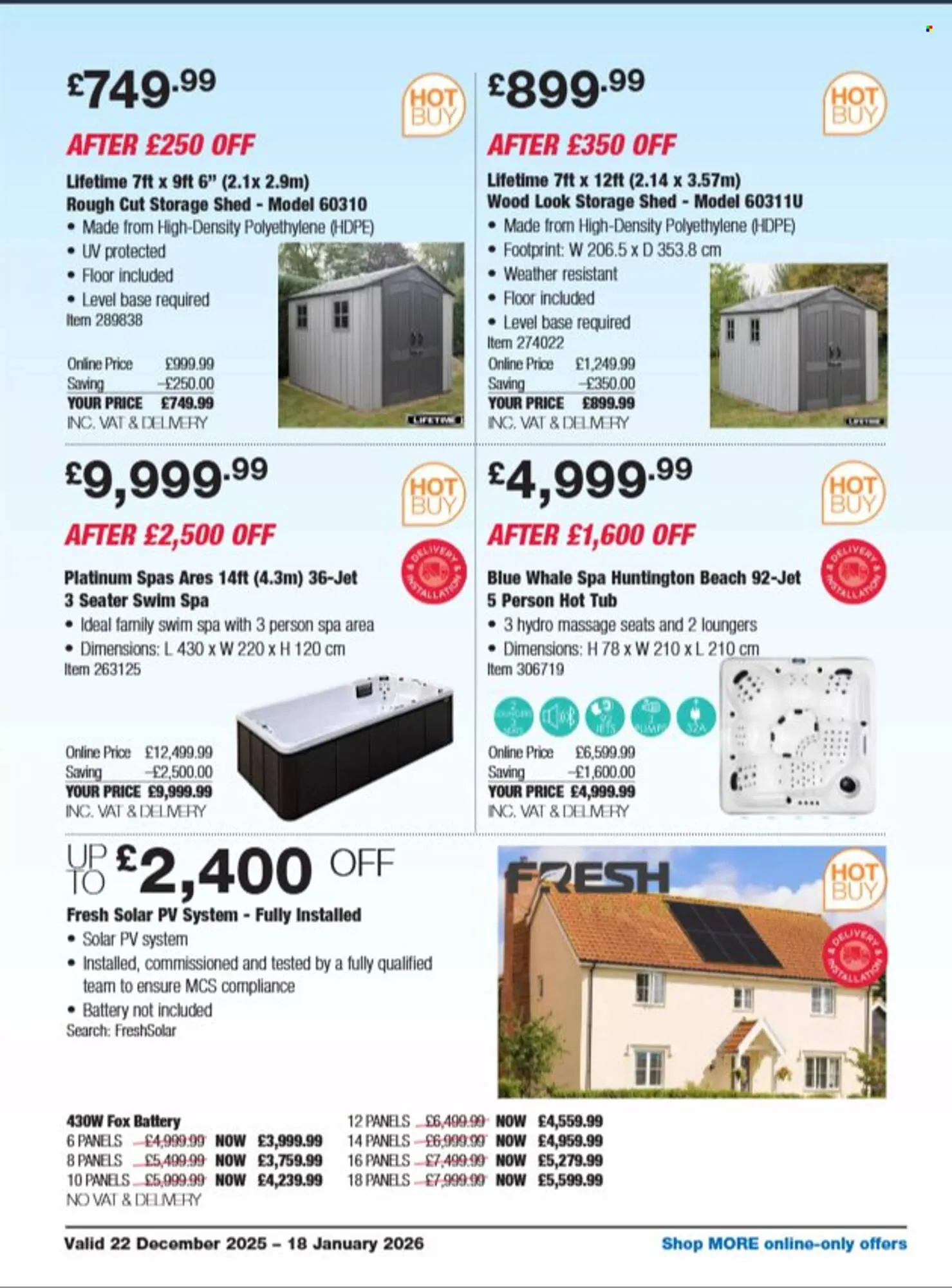 Costco leaflet from 22 December to 18 January 2026 - Catalogue Page 27