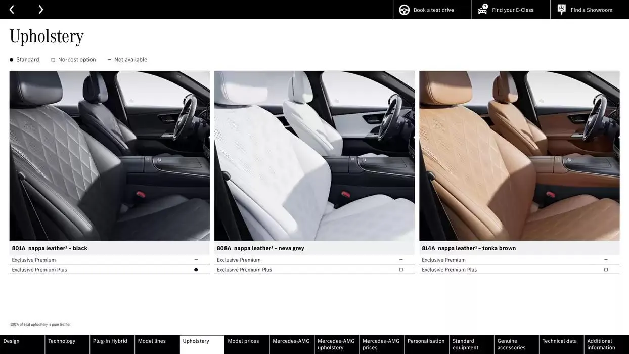 Mercedes Benz New E-Class Saloon from 17 October to 17 October 2025 - Catalogue Page 37