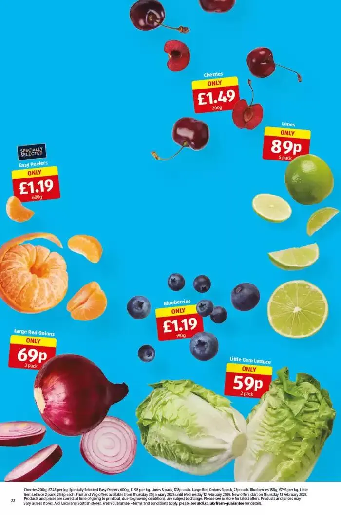 Aldi weekly offers from 24 January to 7 February 2025 - Catalogue Page 22