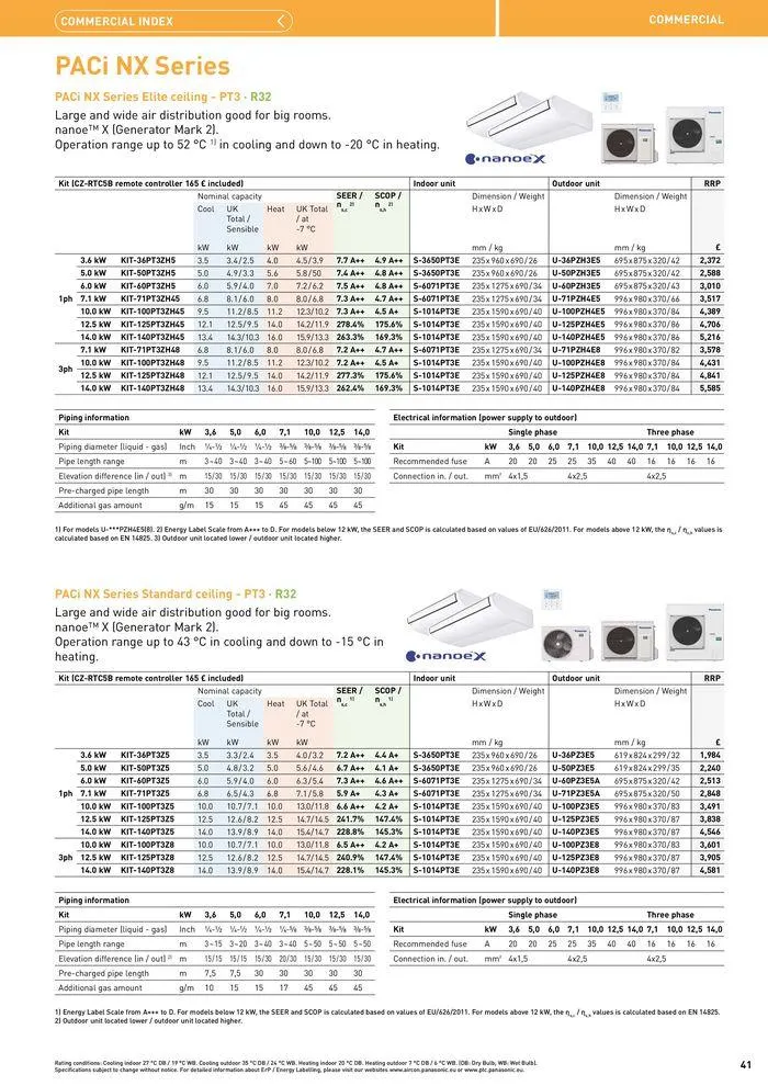 Price List 2024 / 2025 from 12 August to 31 December 2025 - Catalogue Page 41
