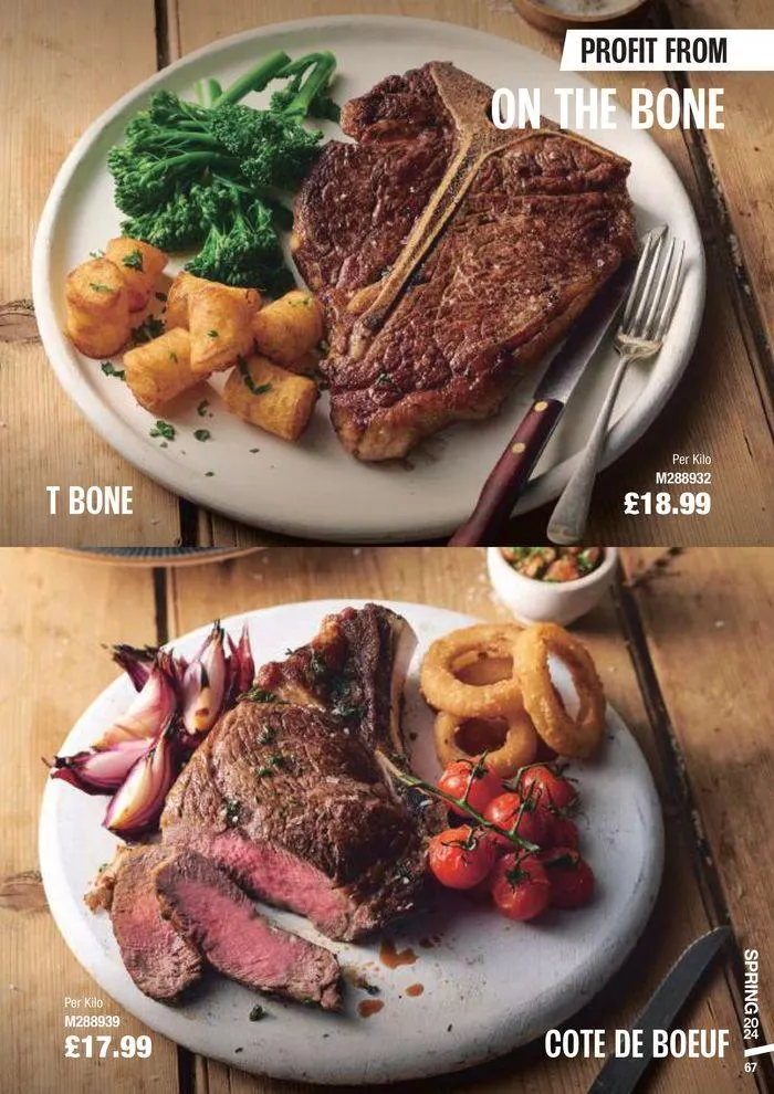 Catering Guide Spring 2024 from 11 March to 28 May 2024 - Catalogue Page 67