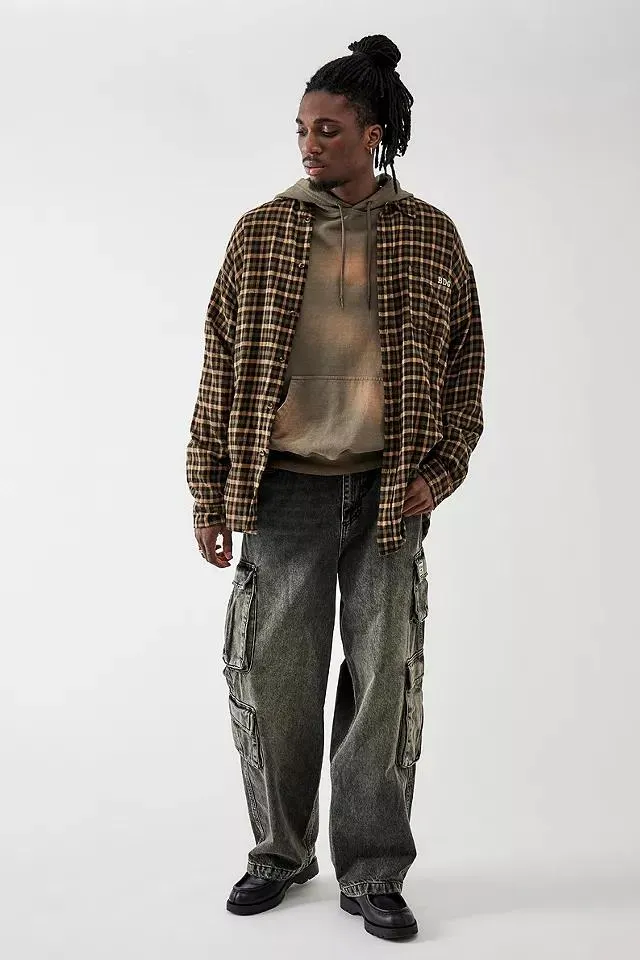 BDG Multi-Pocket Cargo Heavy Wash Jeans