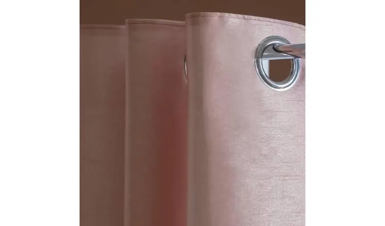 Habitat Tropical Print Curtain - Blush - 117X137cm