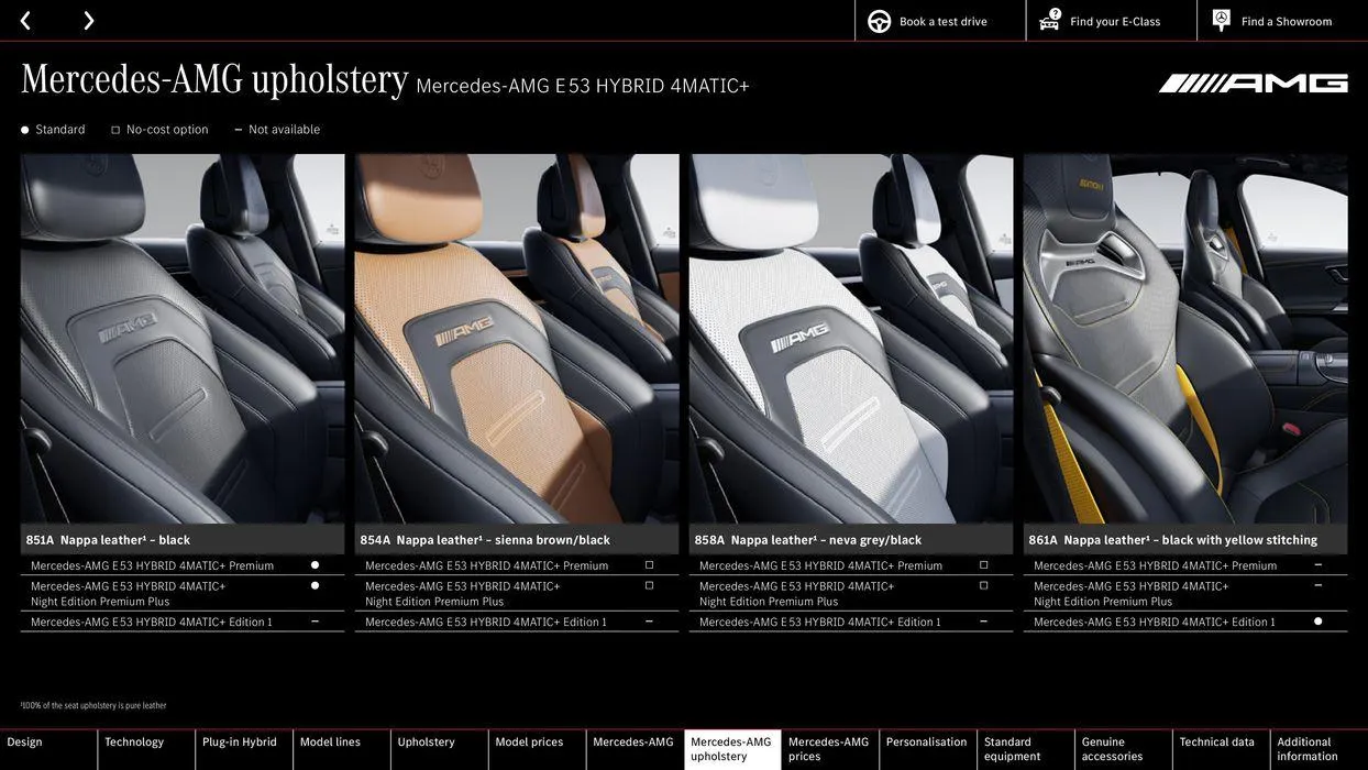 Mercedes Benz New E-Class Saloon from 31 August to 31 August 2025 - Catalogue Page 50