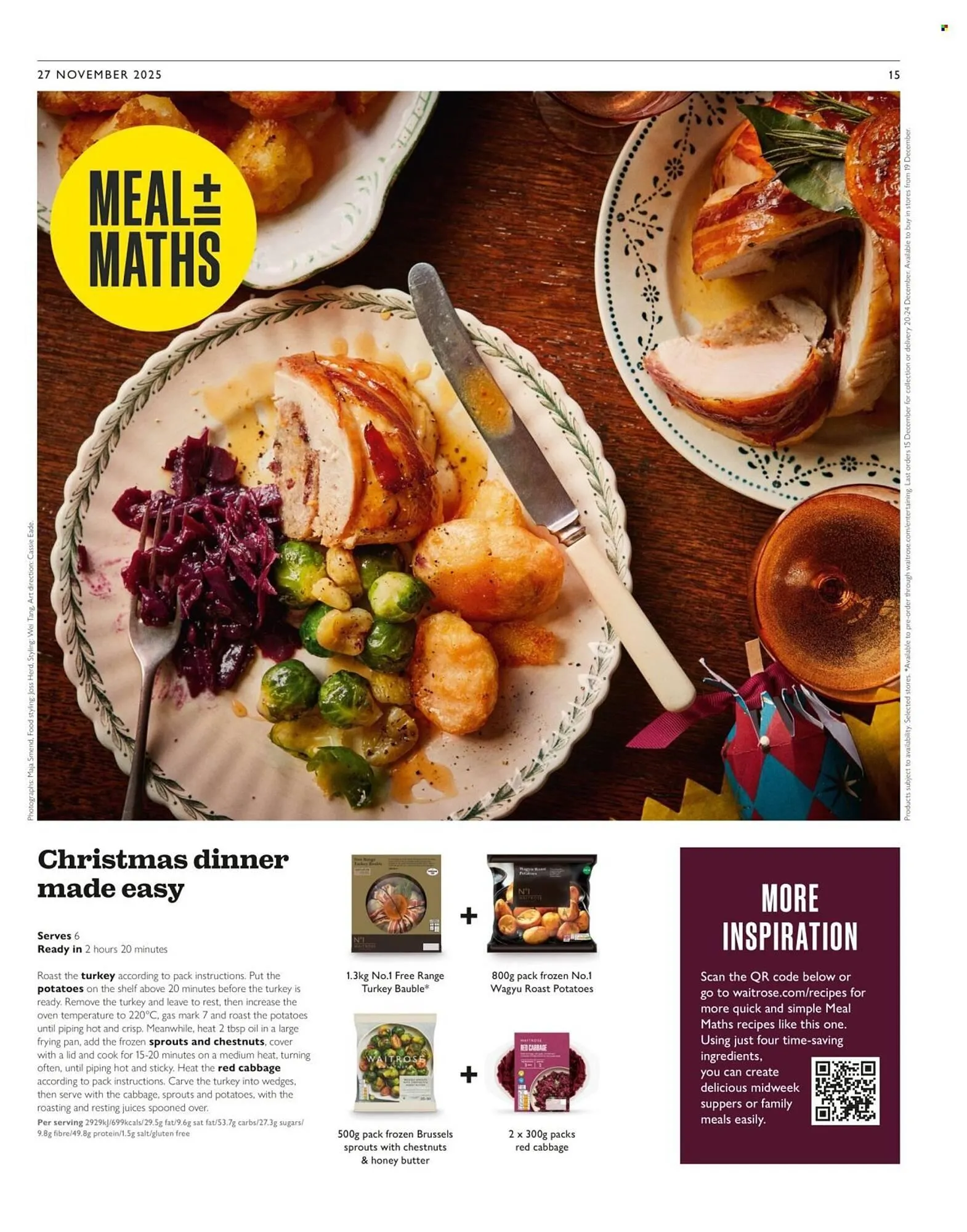 Waitrose catalogue from 26 November to 3 December 2025 - Catalogue Page 15