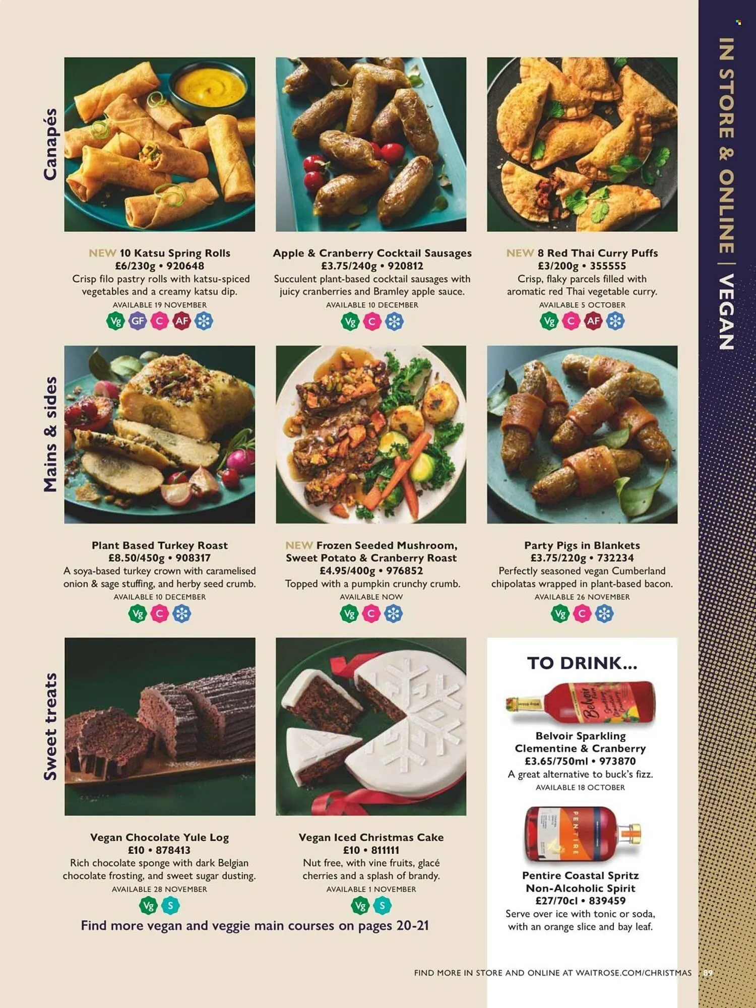 Waitrose catalogue from 28 September to 5 October 2025 - Catalogue Page 89