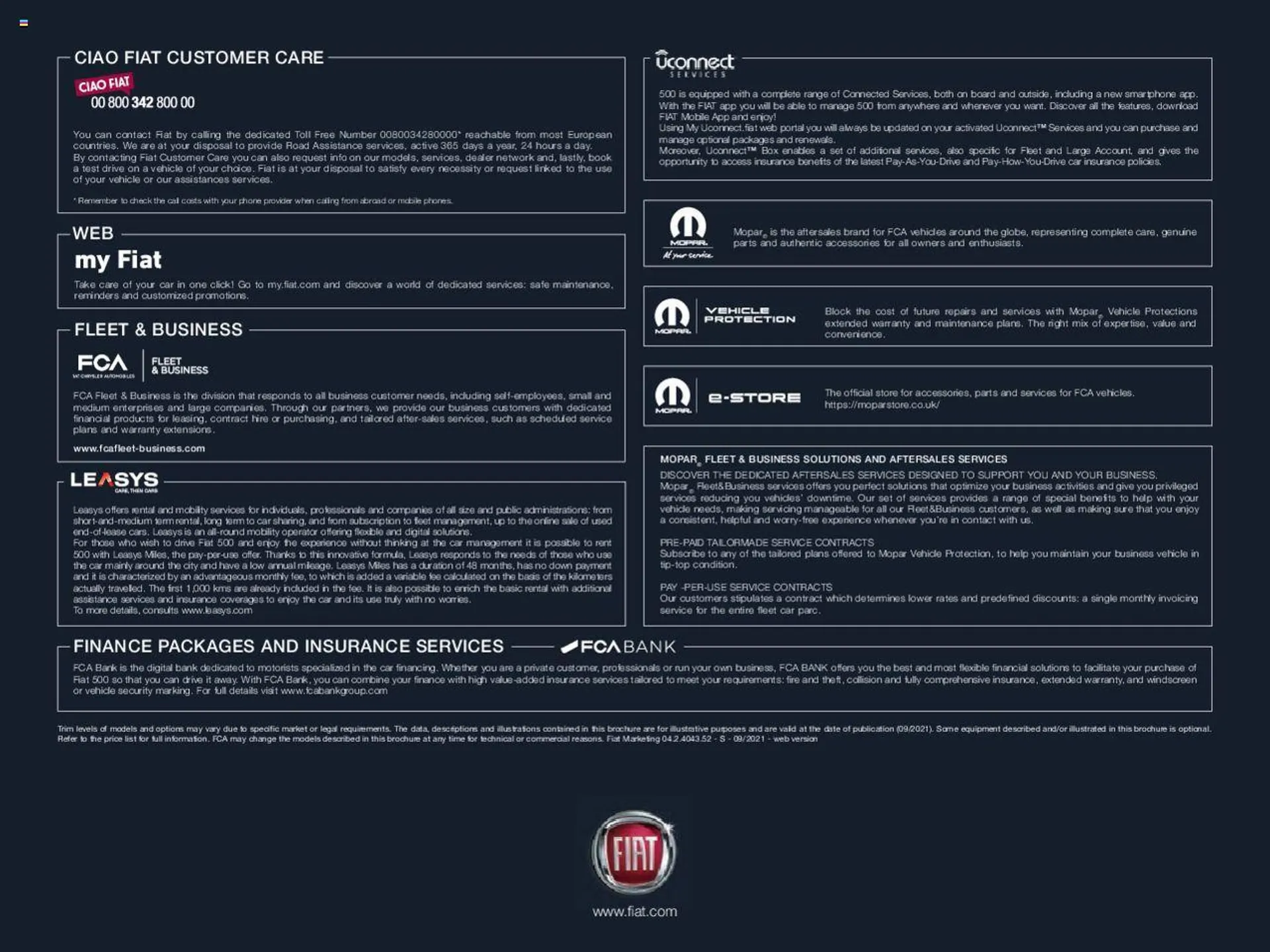 Fiat Weekly Offers from 1 January to 1 November 2023 - Catalogue Page 2