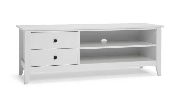Habitat Minato 2 Drawer TV Unit - White