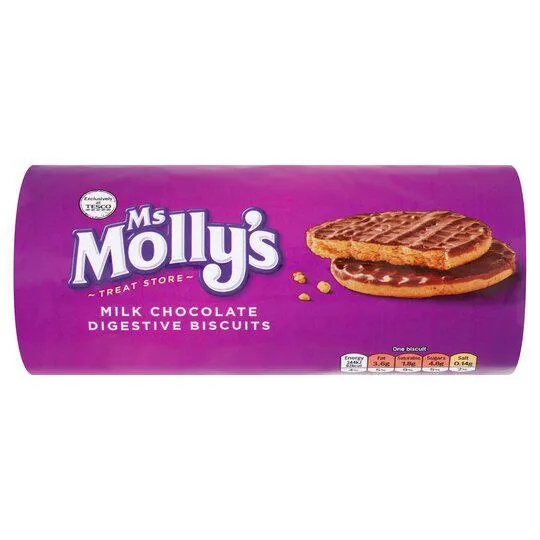 Ms Molly's Chocolate Digestives Biscuits 300G
