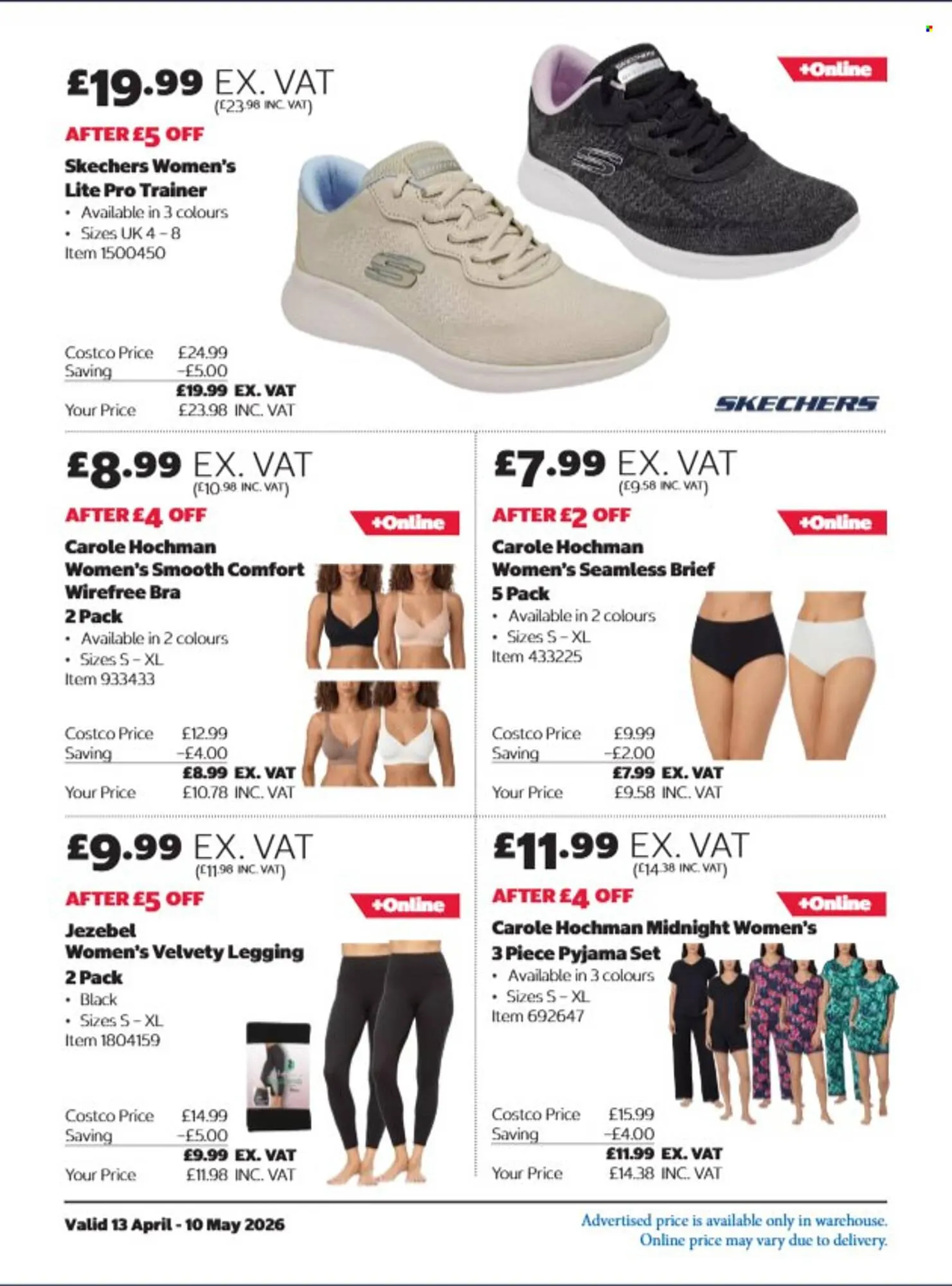Costco leaflet from 13 April to 10 May 2026 - Catalogue Page 10