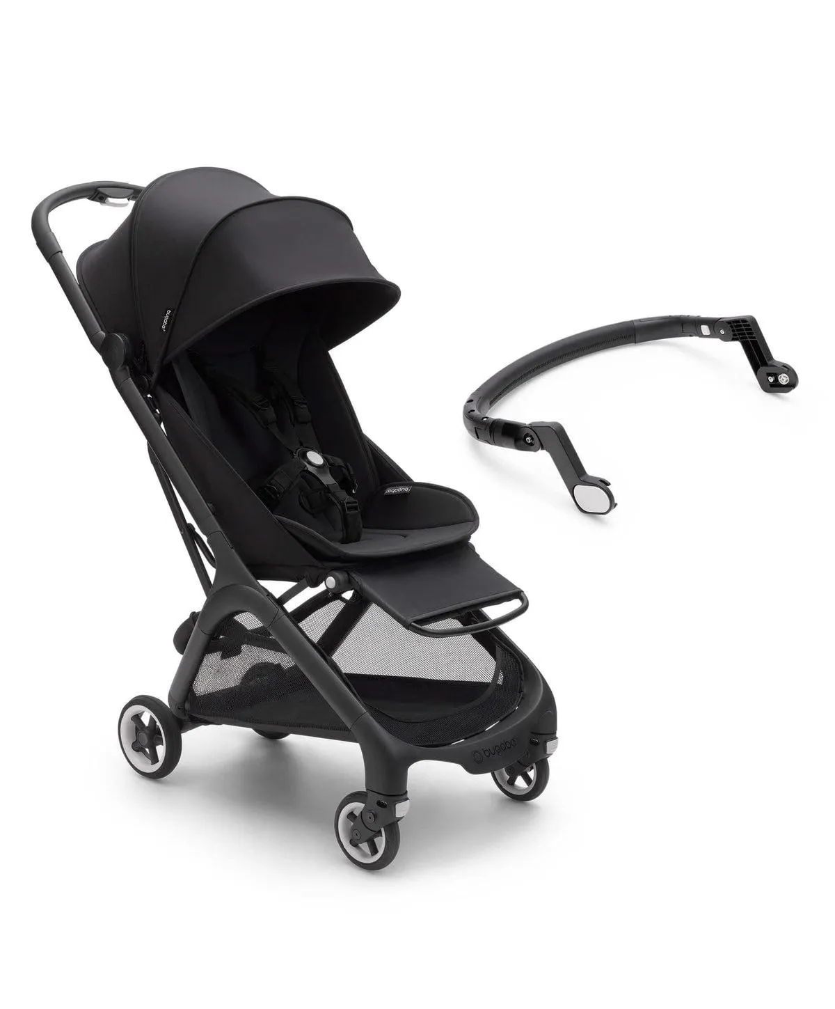 Bugaboo Butterfly Complete Pushchair with Free Bumper Bar - Midnight Black