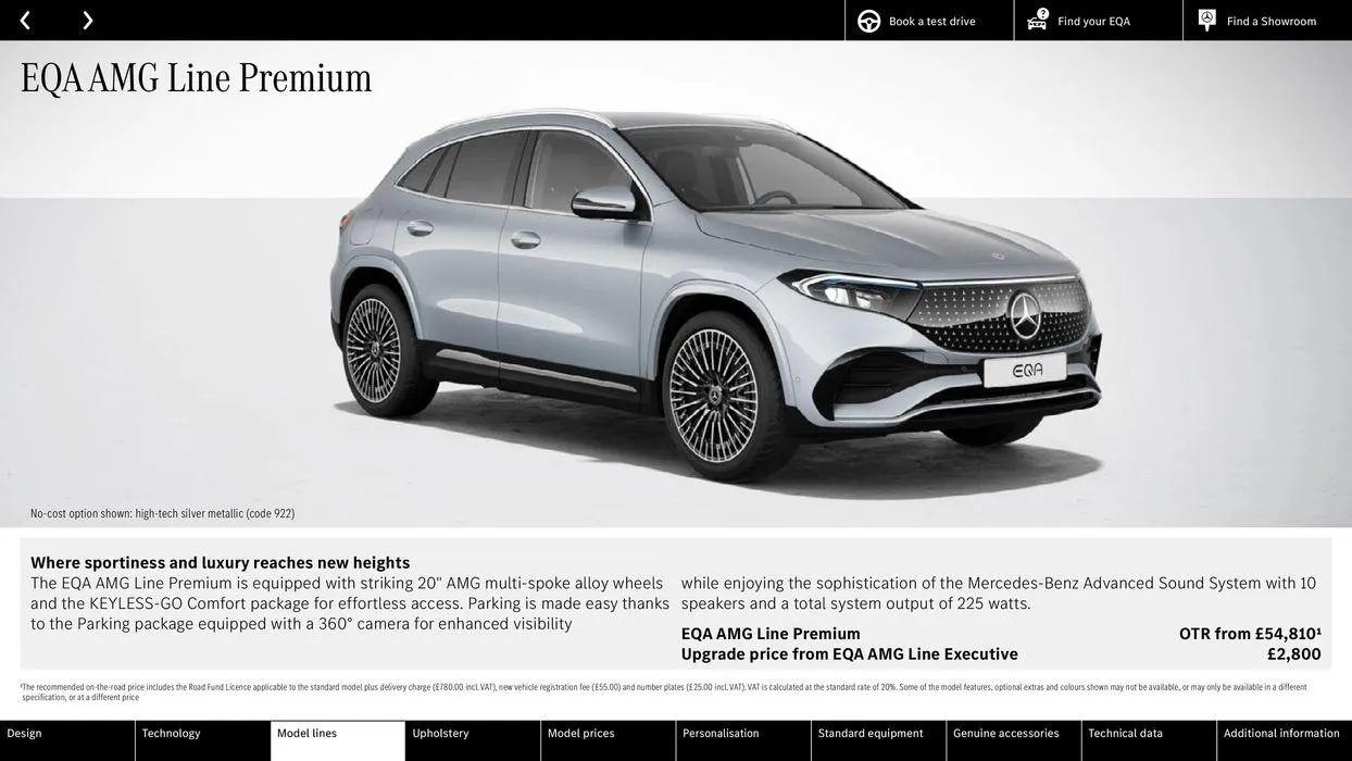 Mercedes Benz New EQA from 10 August to 10 August 2025 - Catalogue Page 21