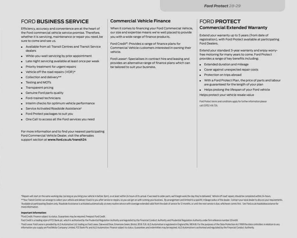 Ford Weekly Offers from 12 January to 29 February 2024 - Catalogue Page 31