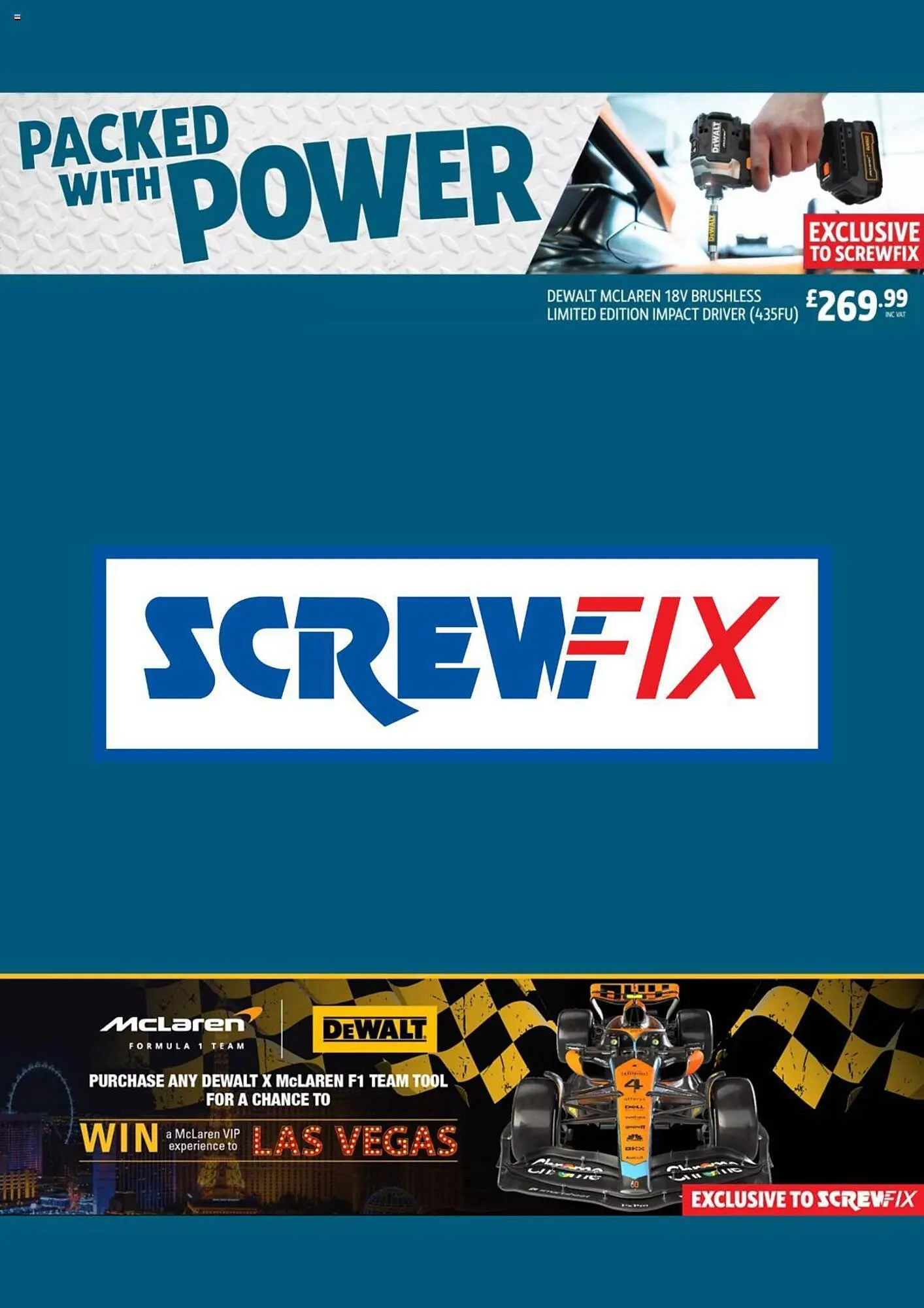Screwfix Catalog from 13 April to 31 December 2023 - Catalogue Page 1