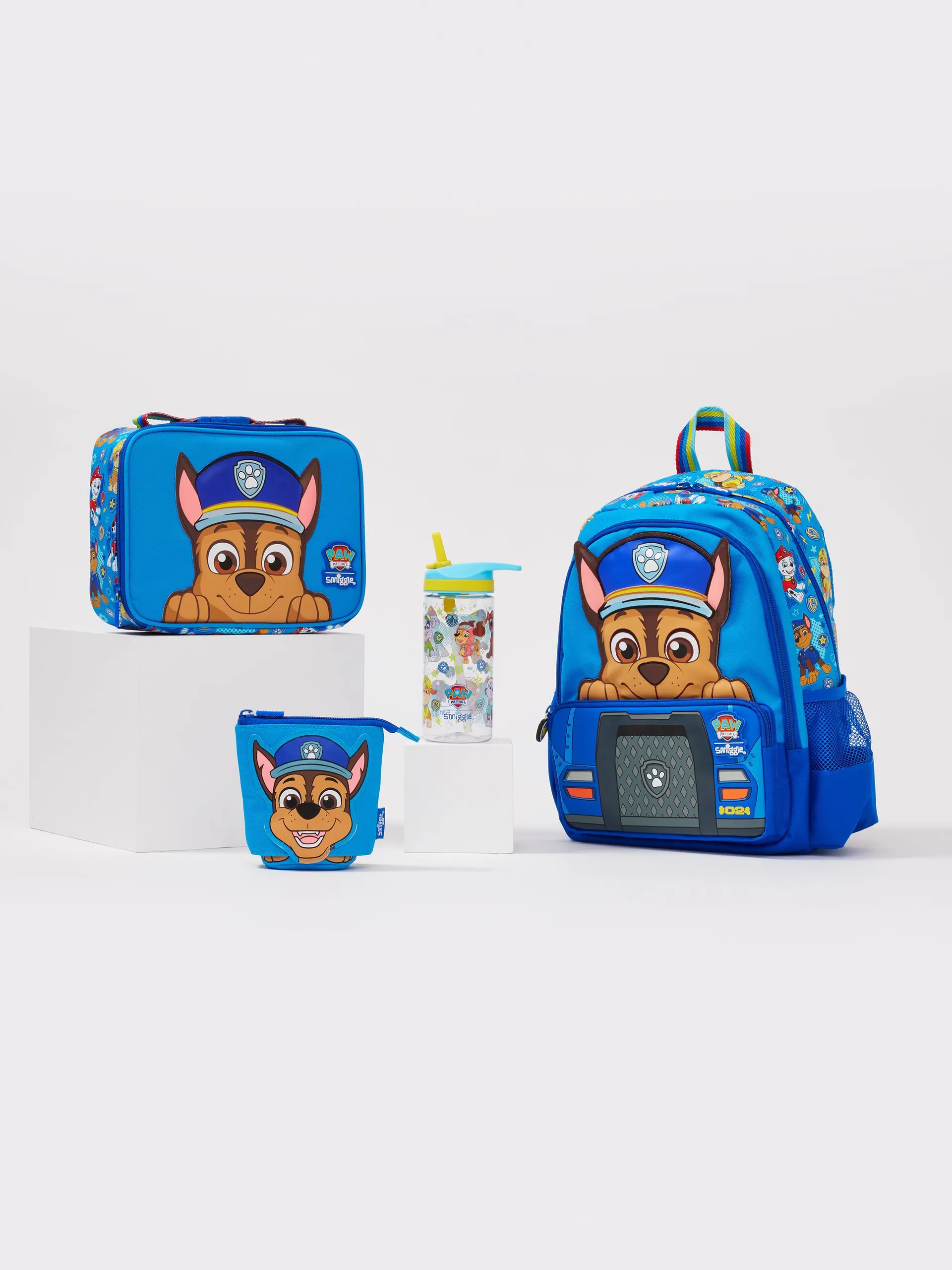 Paw Patrol Junior Character Backpack Bundle