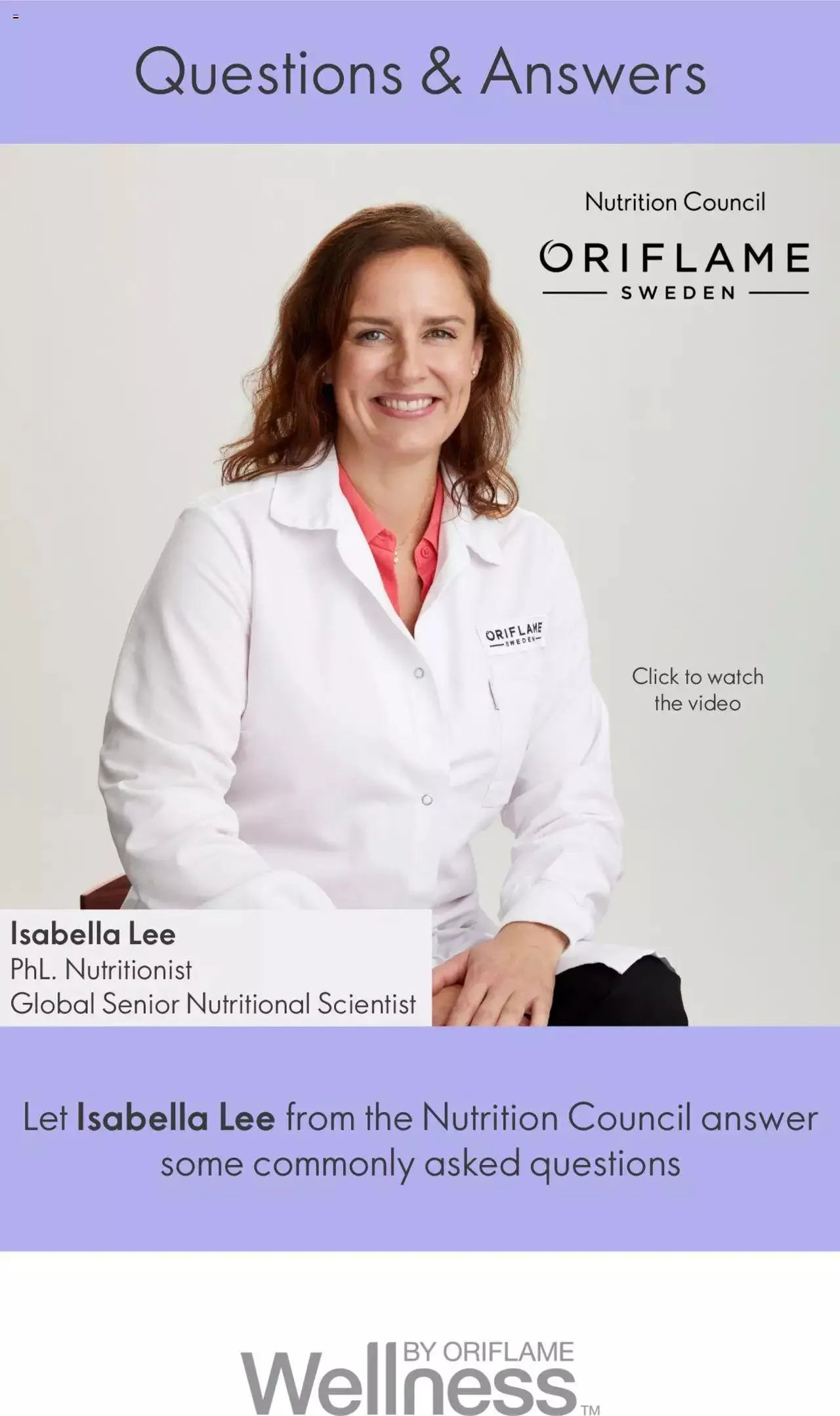 Oriflame - Learn all about WellnessPack from 1 January to 31 December 2023 - Catalogue Page 18