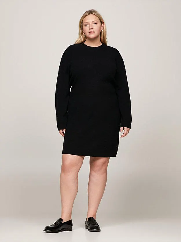 Curve Wool And Cashmere Relaxed Jumper Dress