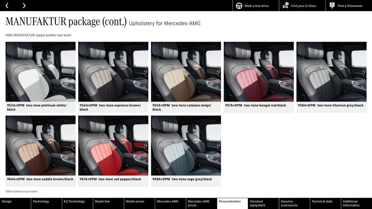 Mercedes Benz New G-Class from 8 August to 8 August 2025 - Catalogue Page 62