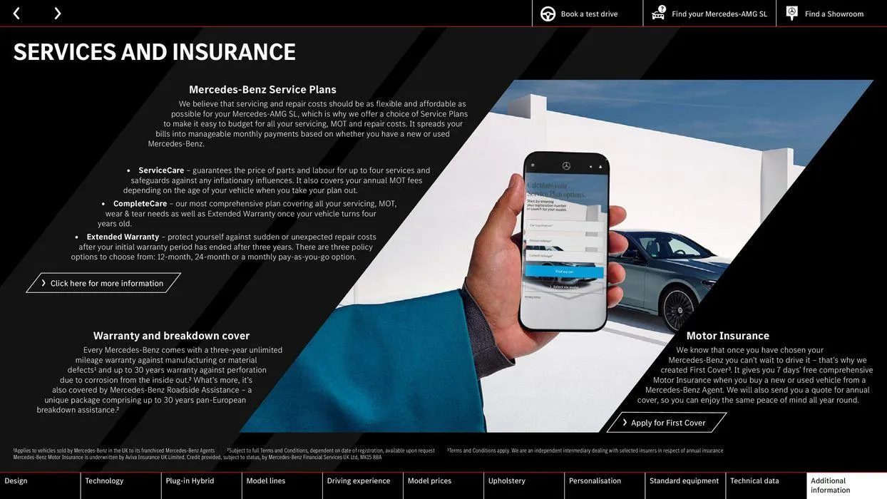 Mercedes-AMG SL from 24 August to 24 August 2025 - Catalogue Page 69