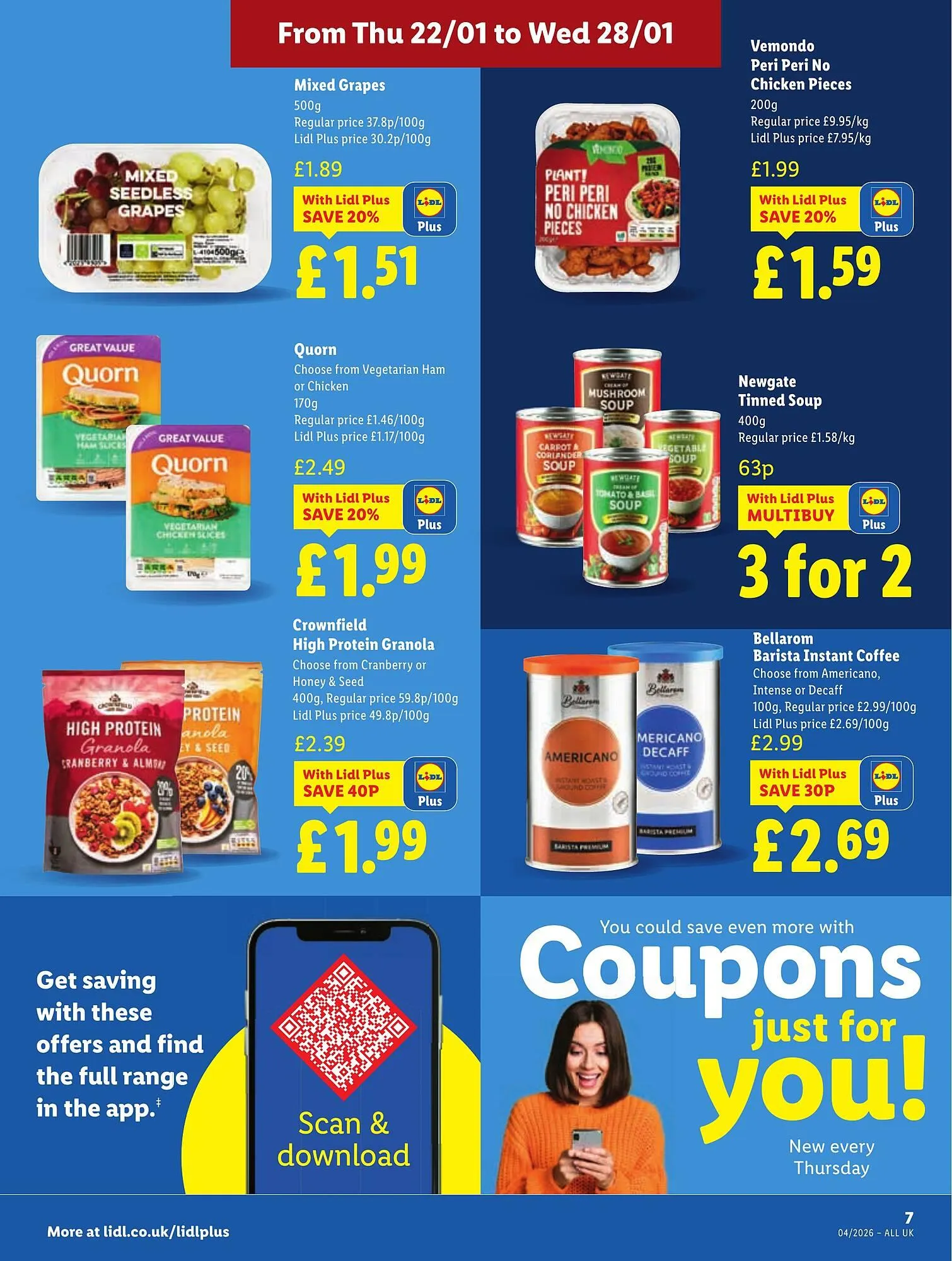 Lidl leaflet from 22 January to 28 January 2026 - Catalogue Page 7