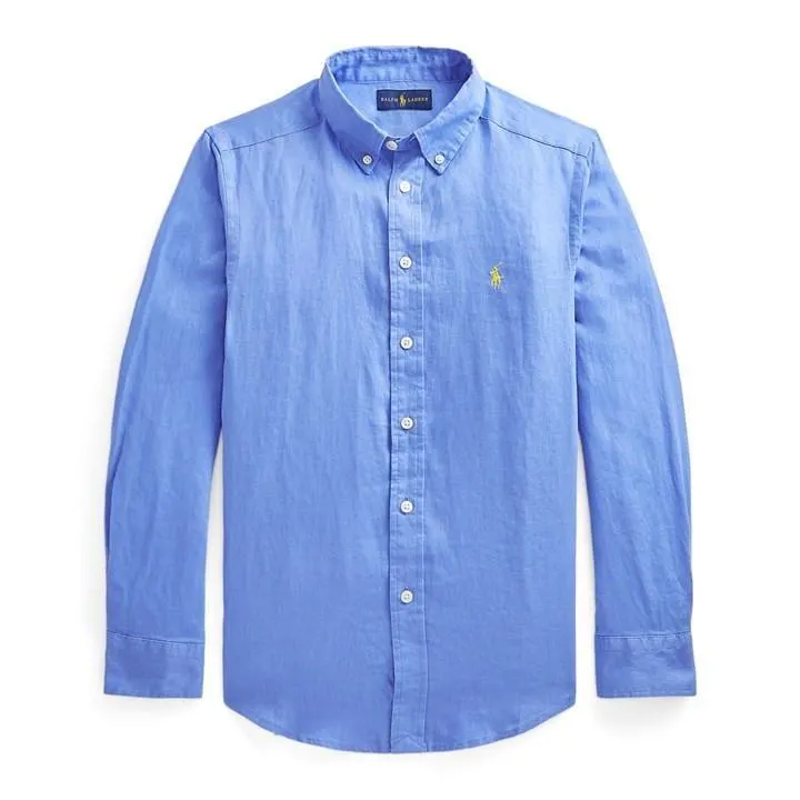 Long-sleeved Oxford Shirt Junior