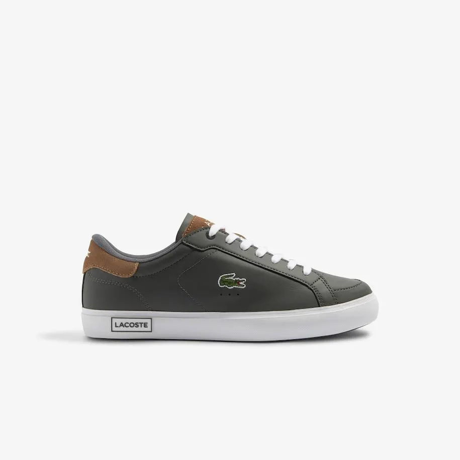 Men's Powercourt Leather Trainers