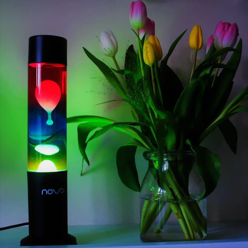 Nova Lava Lamp Rainbow