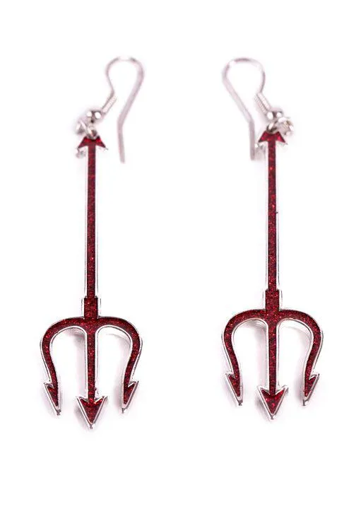 Devil Fork Earrings
