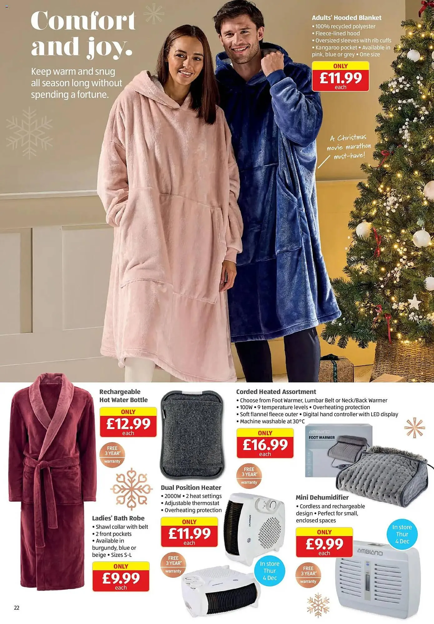 Aldi leaflet from 4 December to 8 December 2025 - Catalogue Page 22