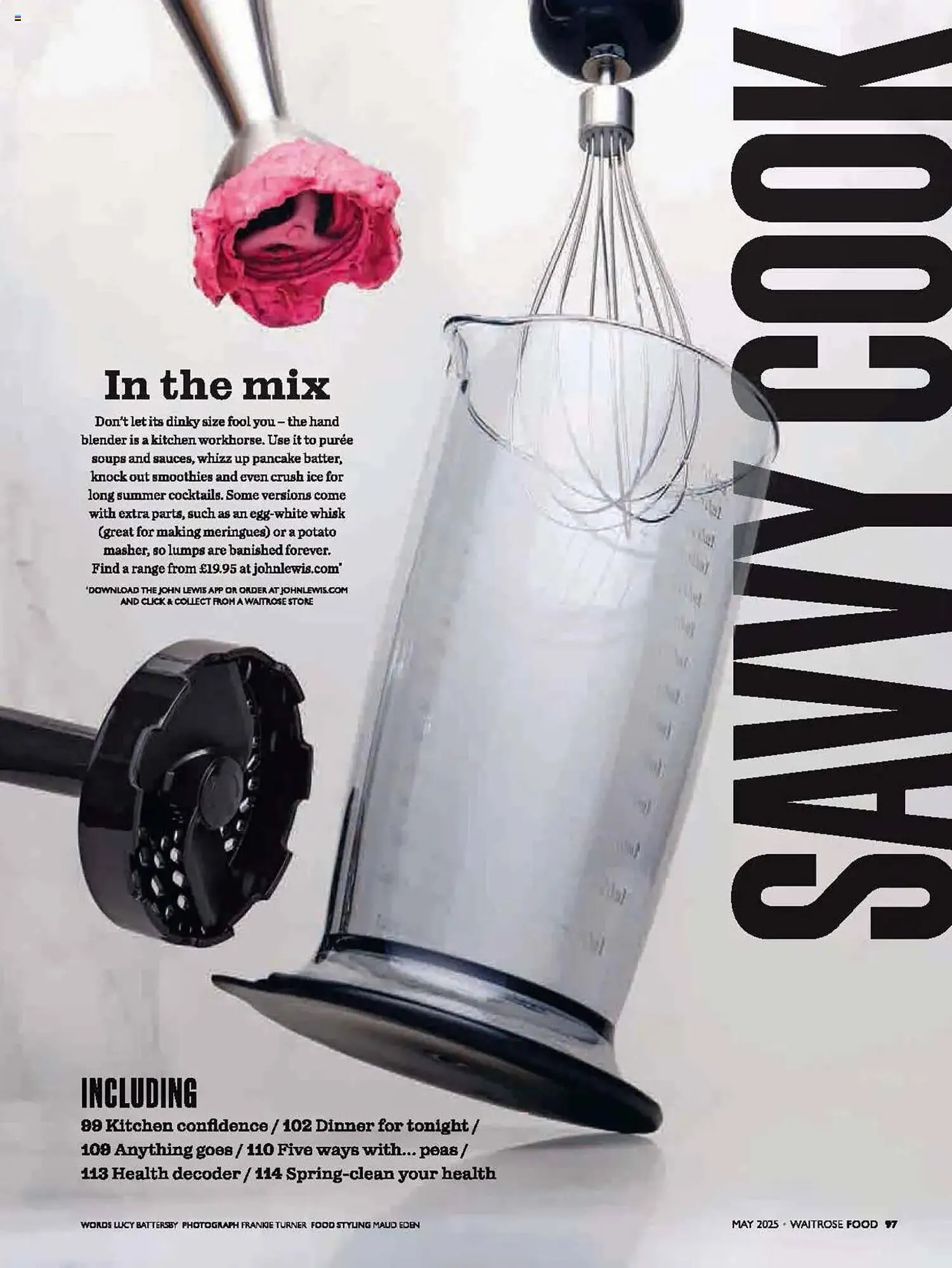 Waitrose leaflet from 1 May to 31 May 2025 - Catalogue Page 97