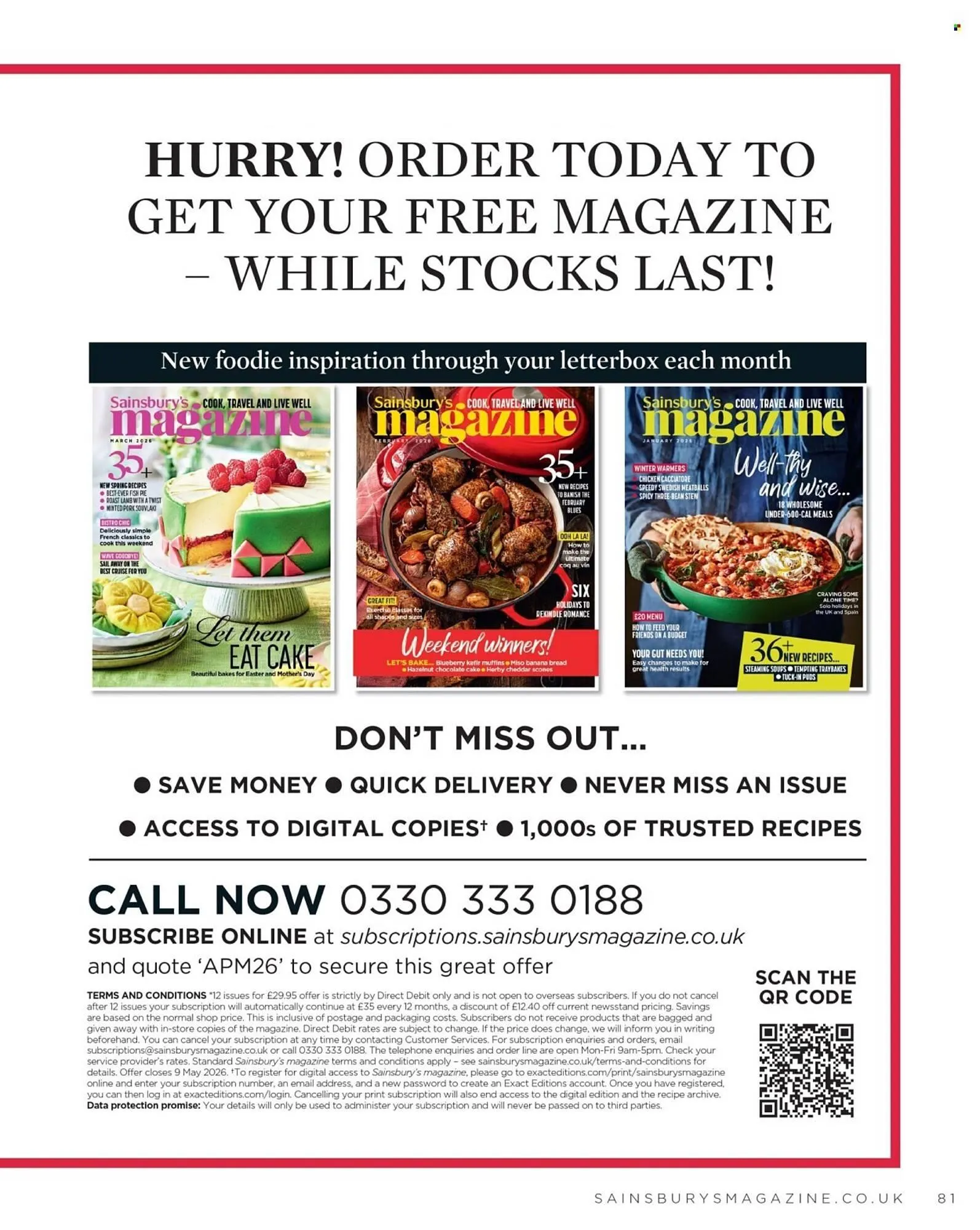 Sainsbury's leaflet from 1 April to 30 April 2026 - Catalogue Page 81