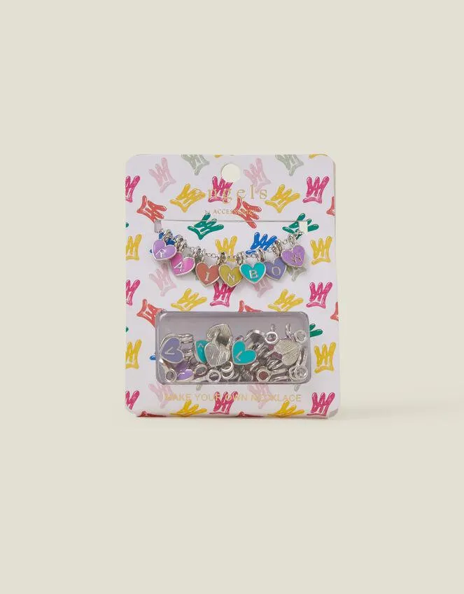 Girls Heart Make Your Own Necklace