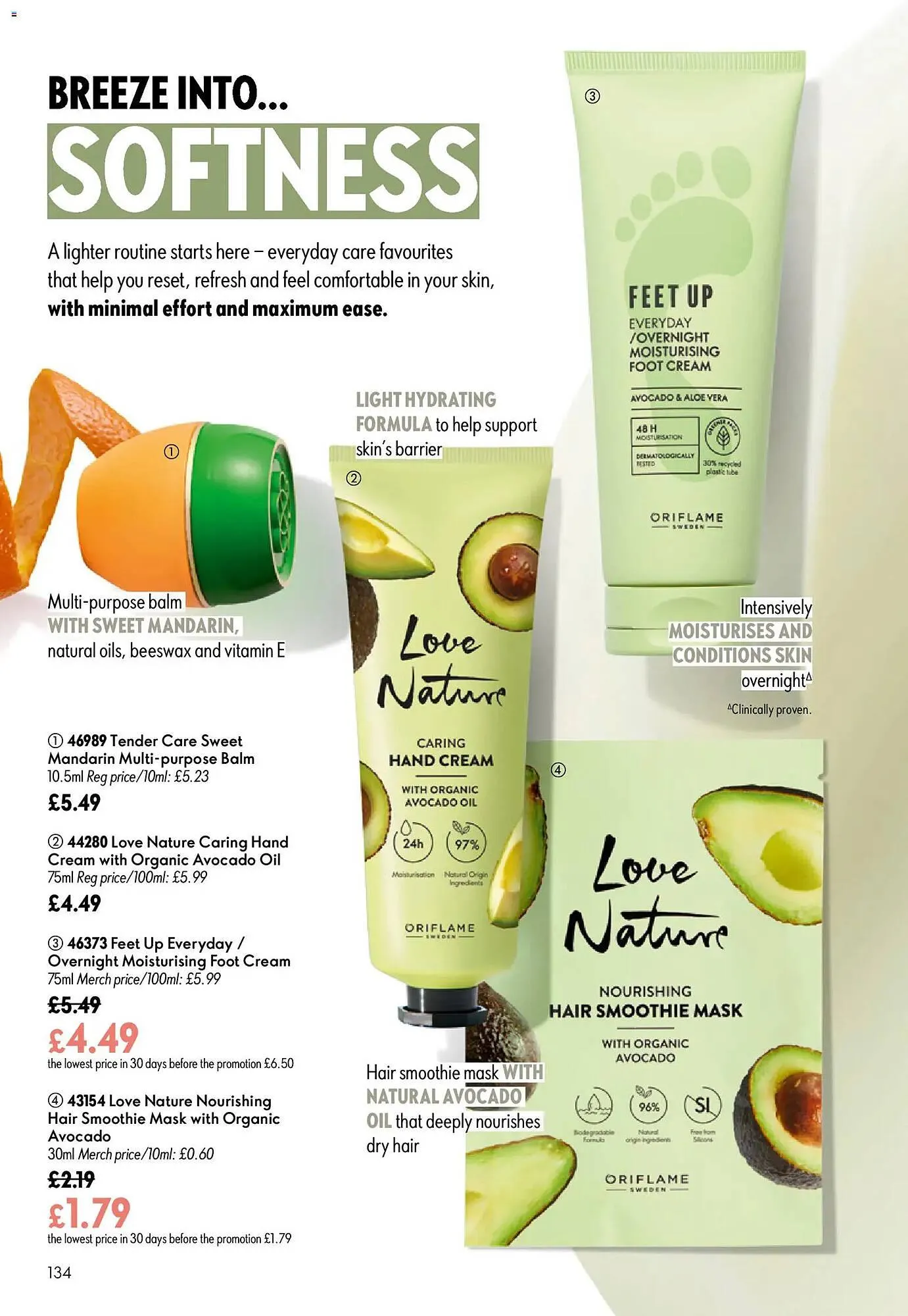Oriflame catalogue from 17 June to 8 July 2026 - Catalogue Page 134