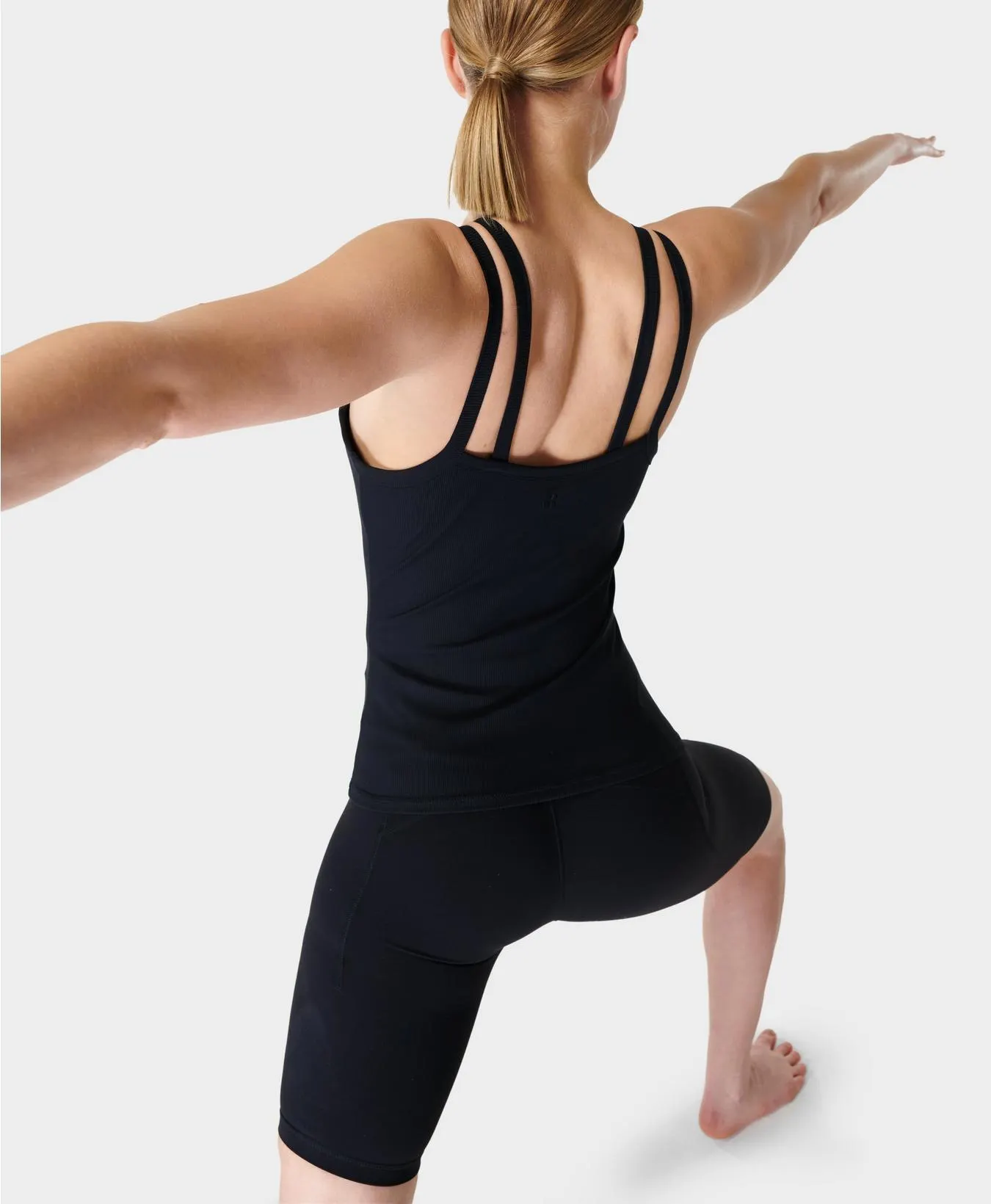 Super Soft Rib Twin Strap Vest