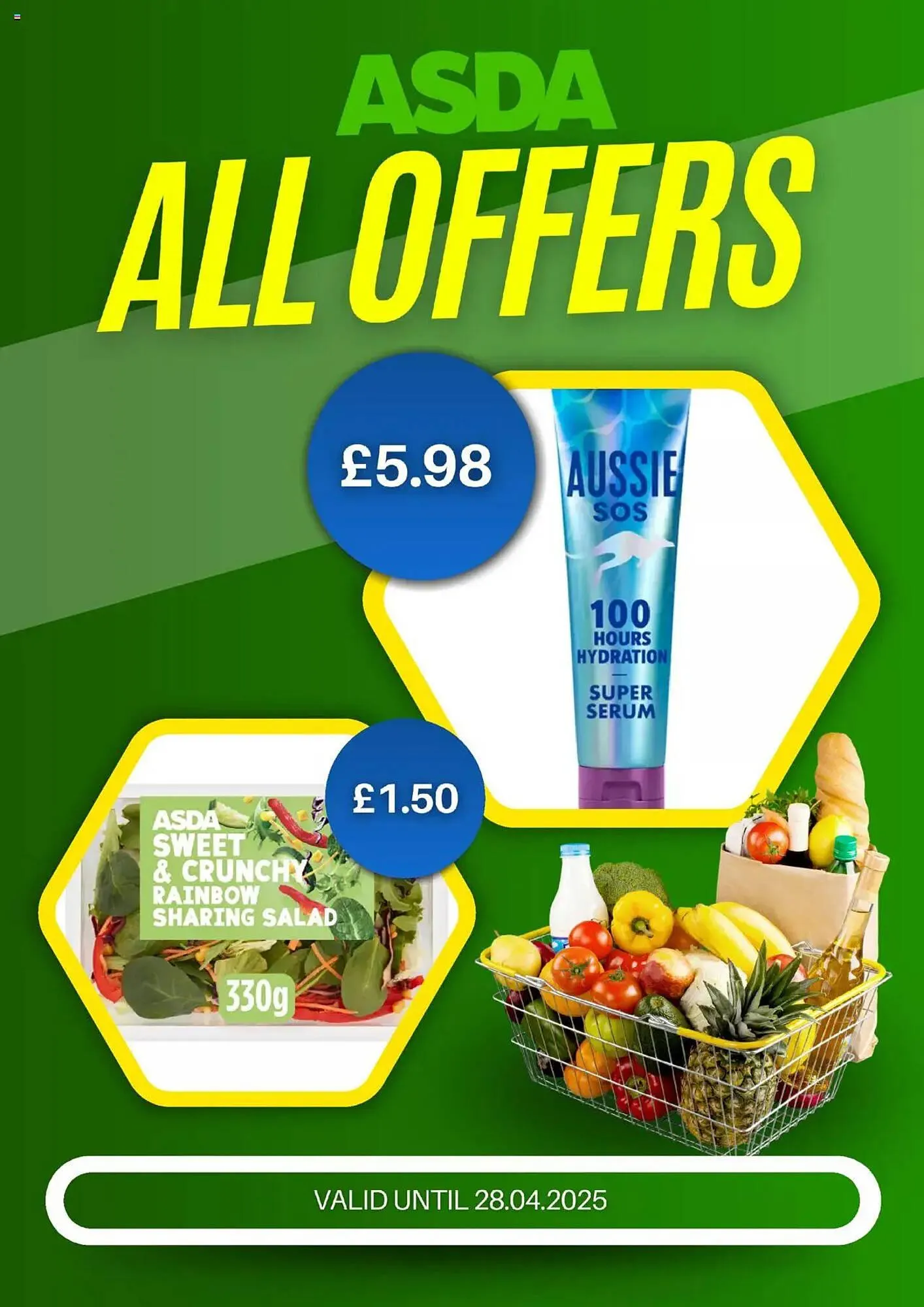 Asda leaflet from 22 April to 28 April 2025 - Catalogue Page 1