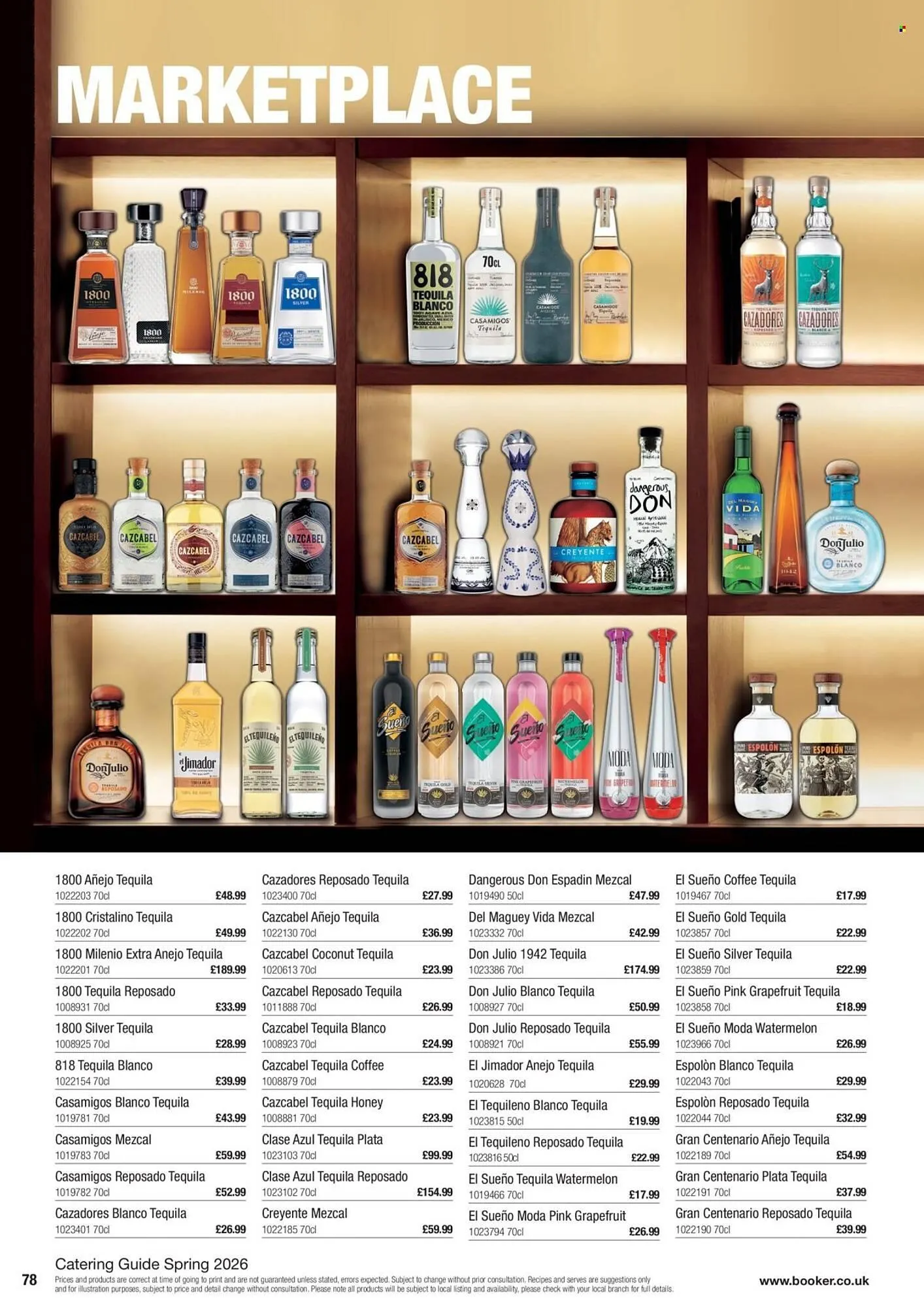 Booker Wholesale brochure from 4 March to 16 June 2026 - Catalogue Page 78