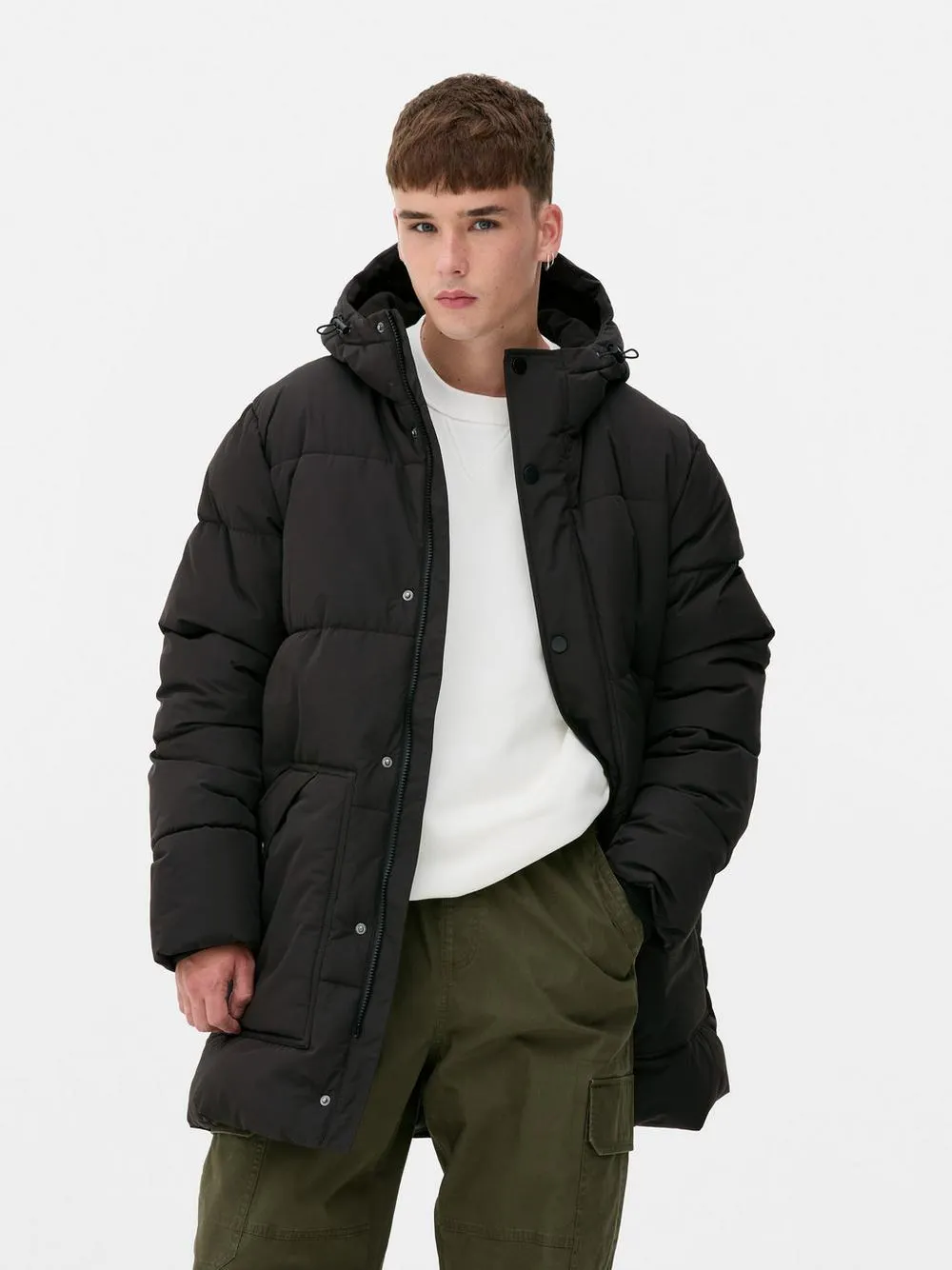 THERMOLITE® EcoMade Long Puffer Jacket