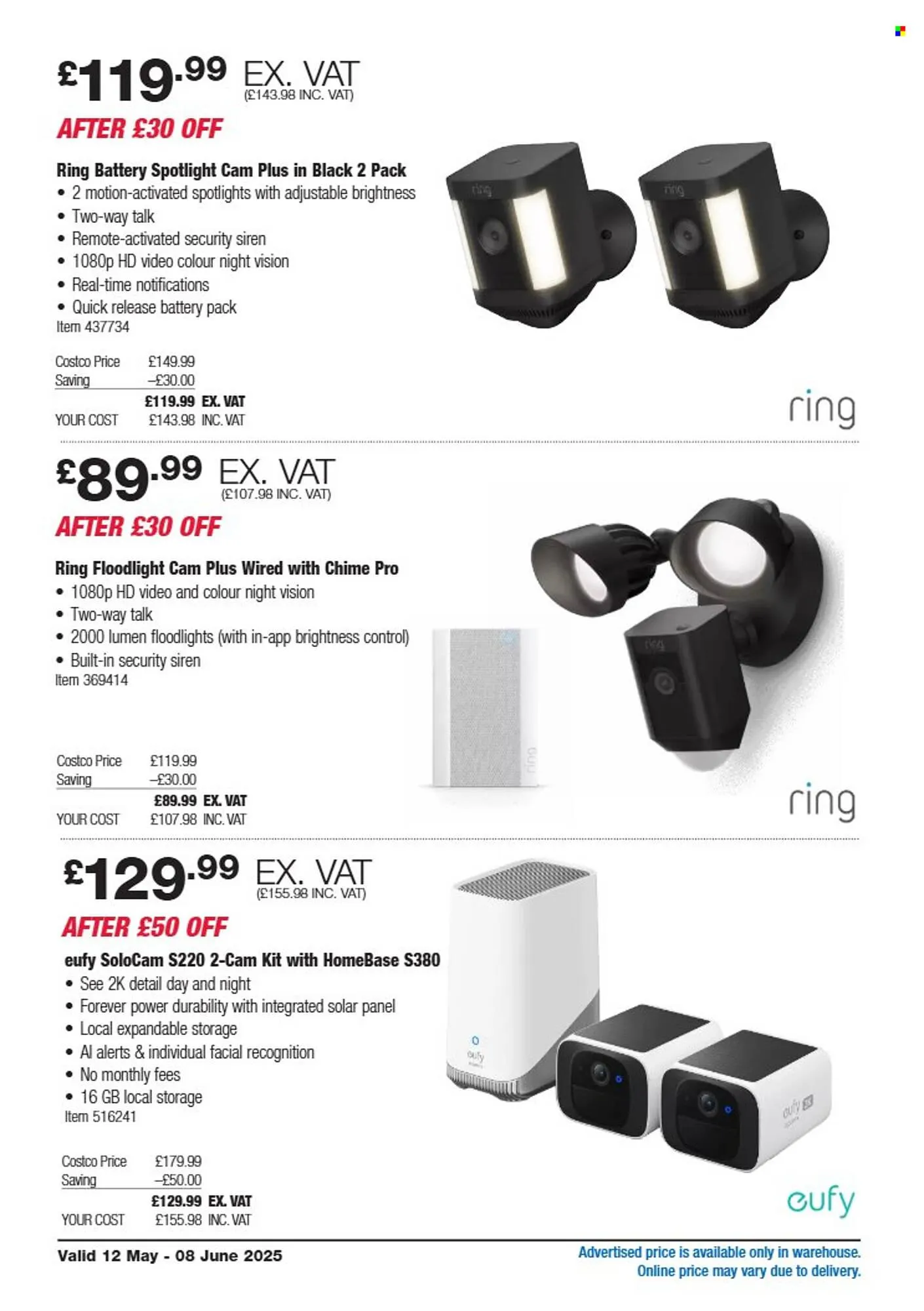 Costco leaflet from 12 May to 8 June 2025 - Catalogue Page 6