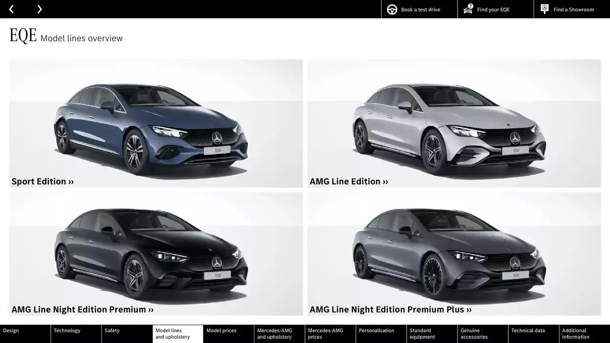 Mercedes Benz EQE Saloon from 24 October to 24 October 2025 - Catalogue Page 21