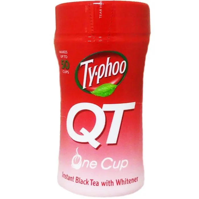 Typhoo QT One Cup Instant Black Tea with Whitener 125g