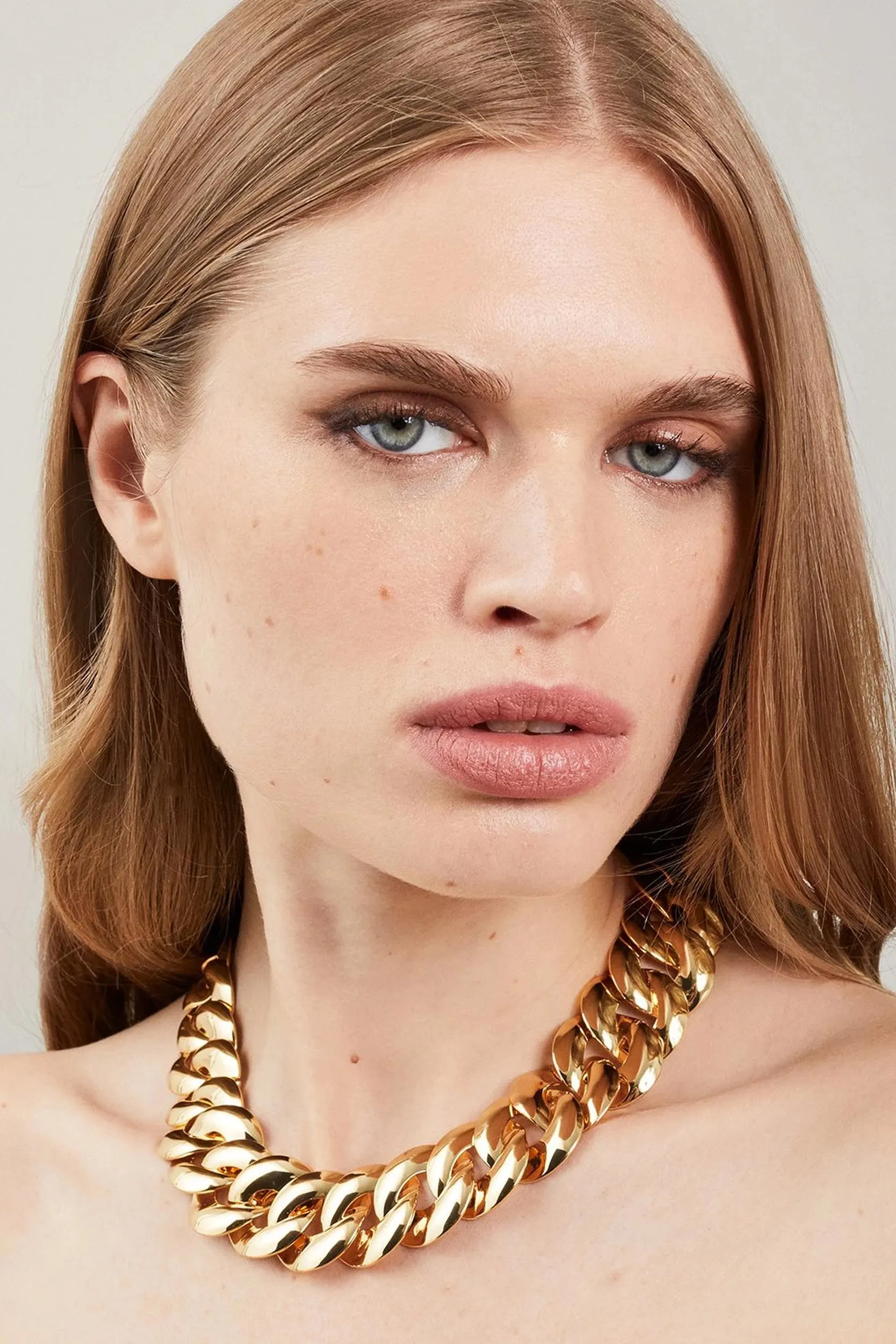 Chunky Chain Statement Necklace