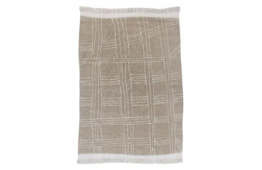 Shuka Washable Rug Sandstone