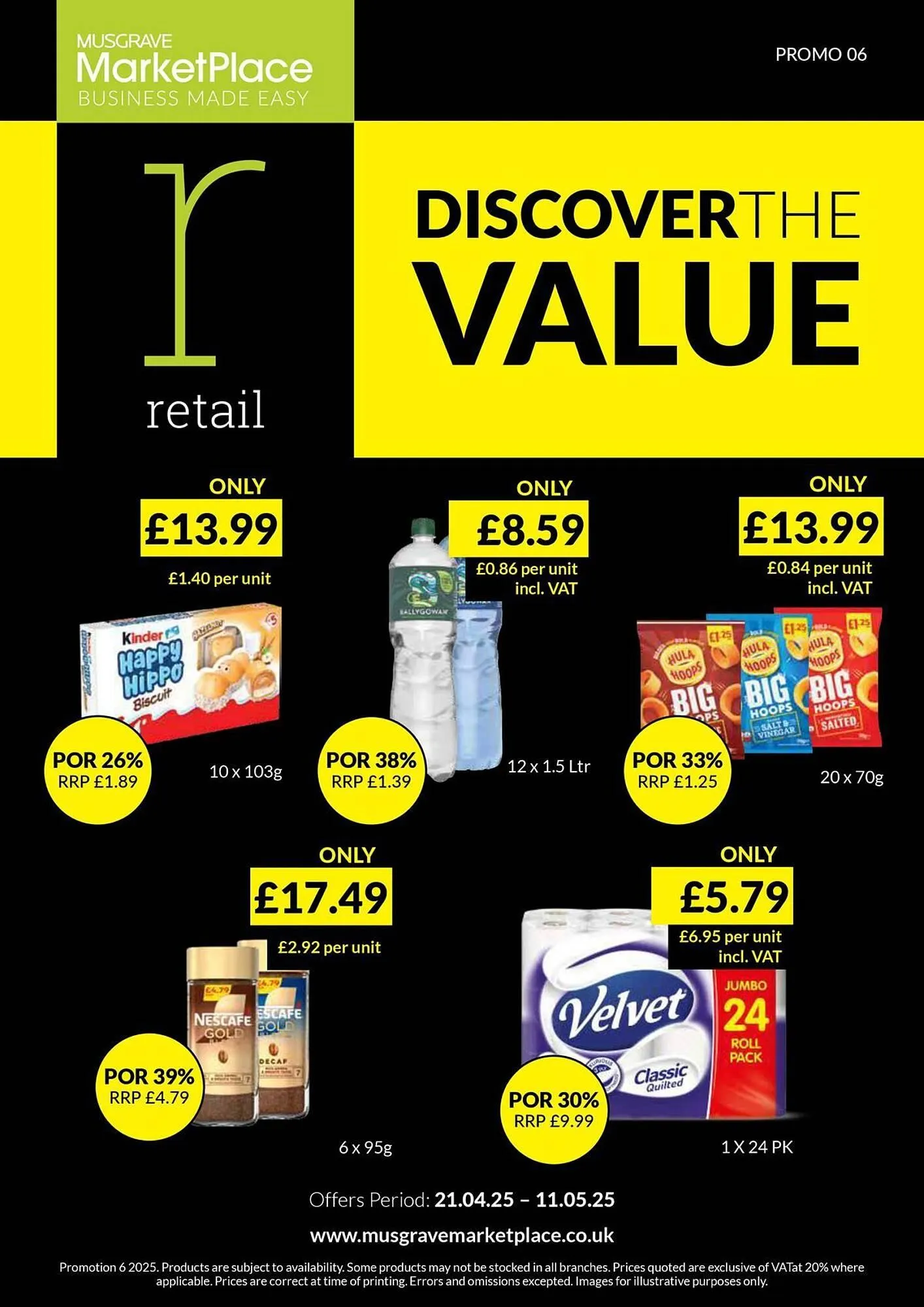 Musgrave MarketPlace leaflet - 1