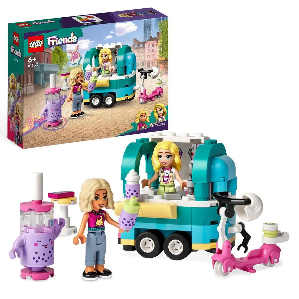 LEGO® 41733 Friends Mobile Bubble Tea Shop With Toy Scooter