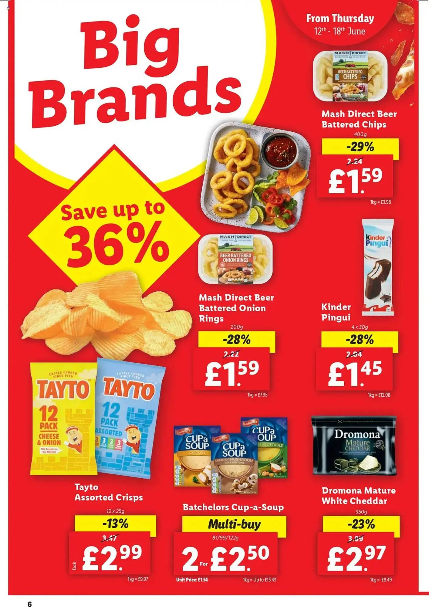 Lidl leaflet from 12 June to 18 June 2025 - Catalogue Page 6