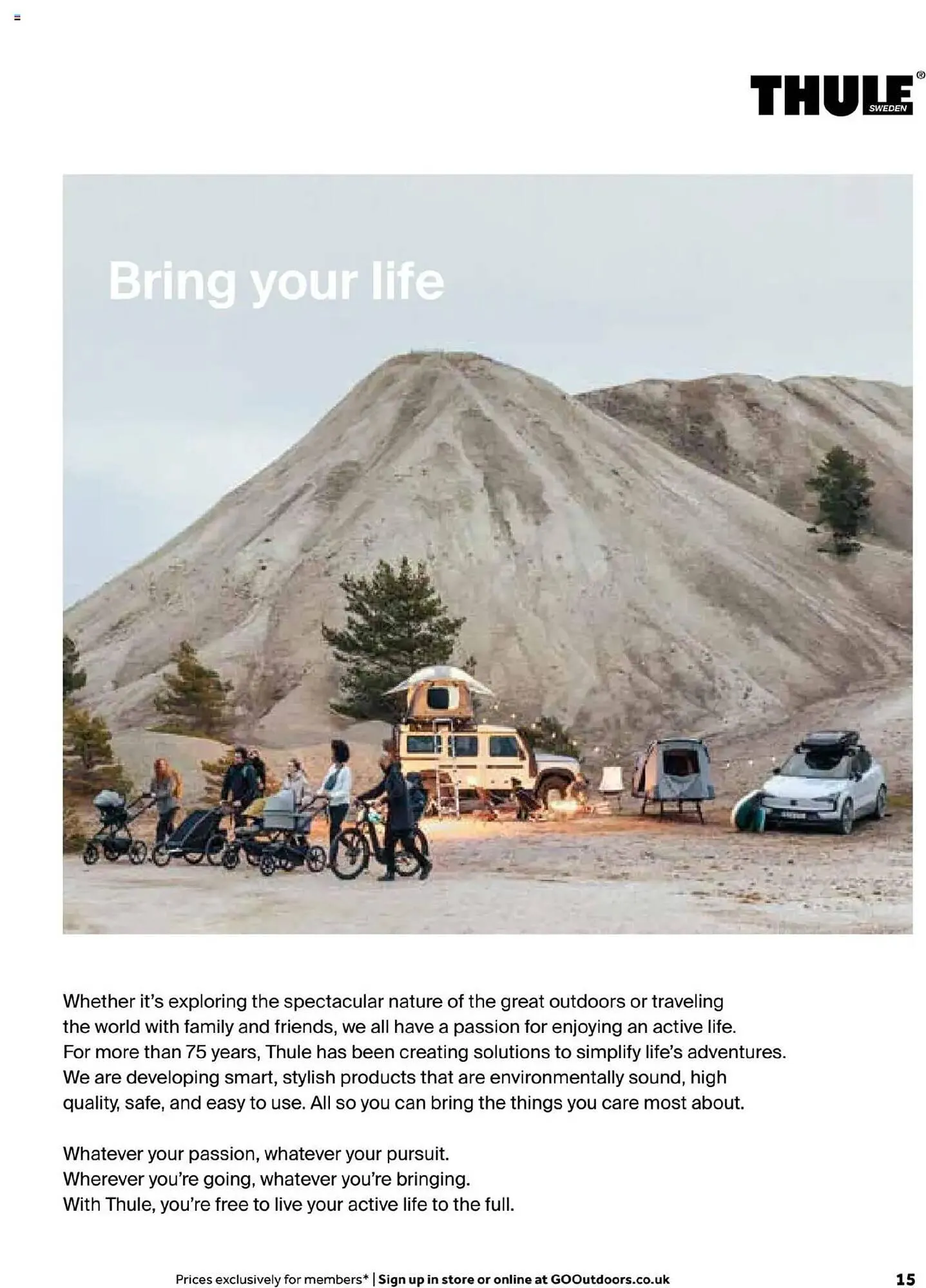 GO Outdoors leaflet from 17 March to 19 April 2025 - Catalogue Page 15